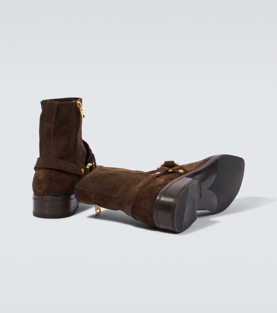 Botas biker Cavendish de ante | Tom Ford