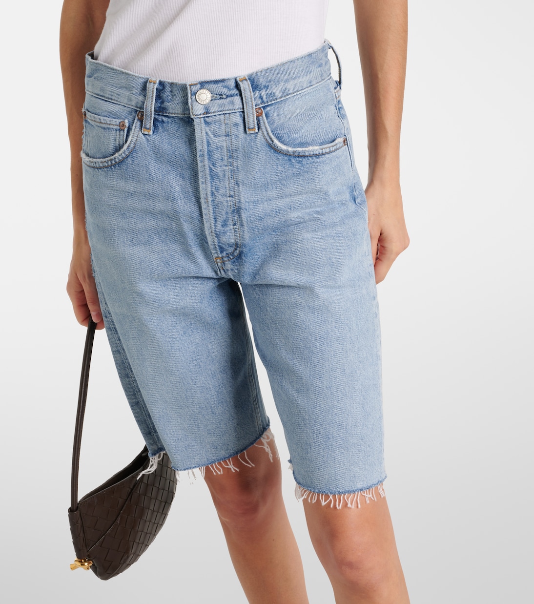 Shorts di jeans 90's a vita media | Agolde