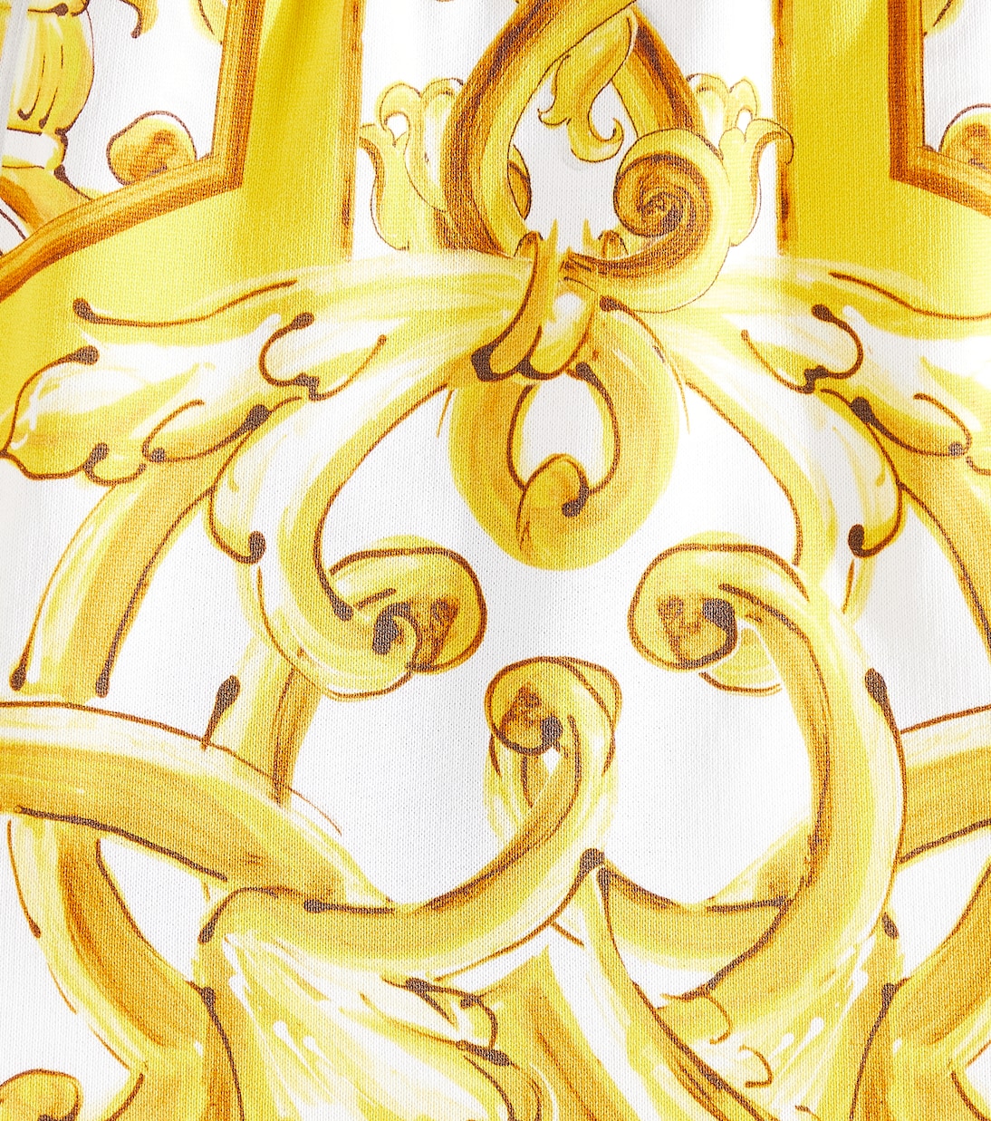 Majolica cotton jersey skirt | Dolce&Gabbana Kids