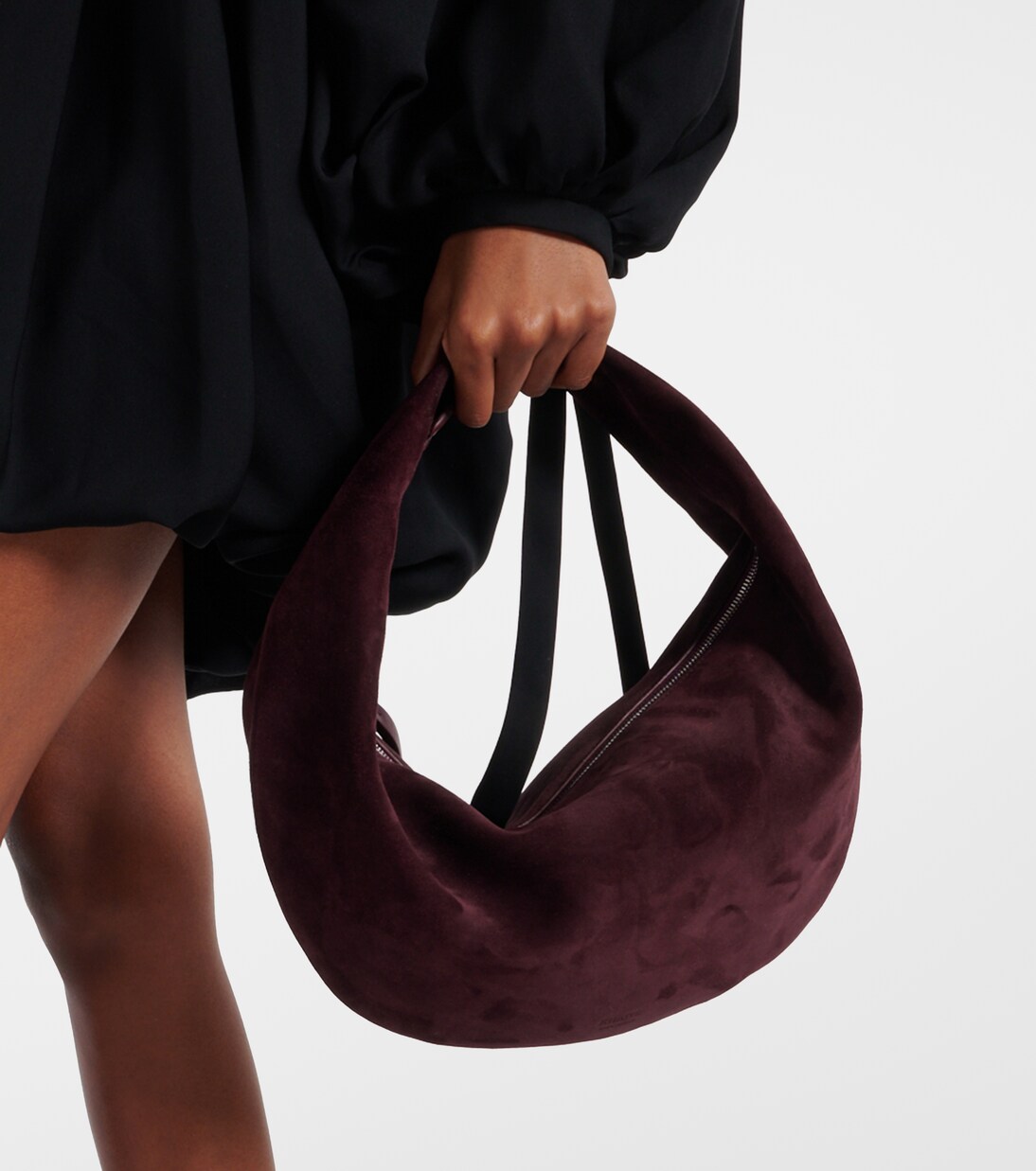 Olivia suede shoulder bag | Khaite