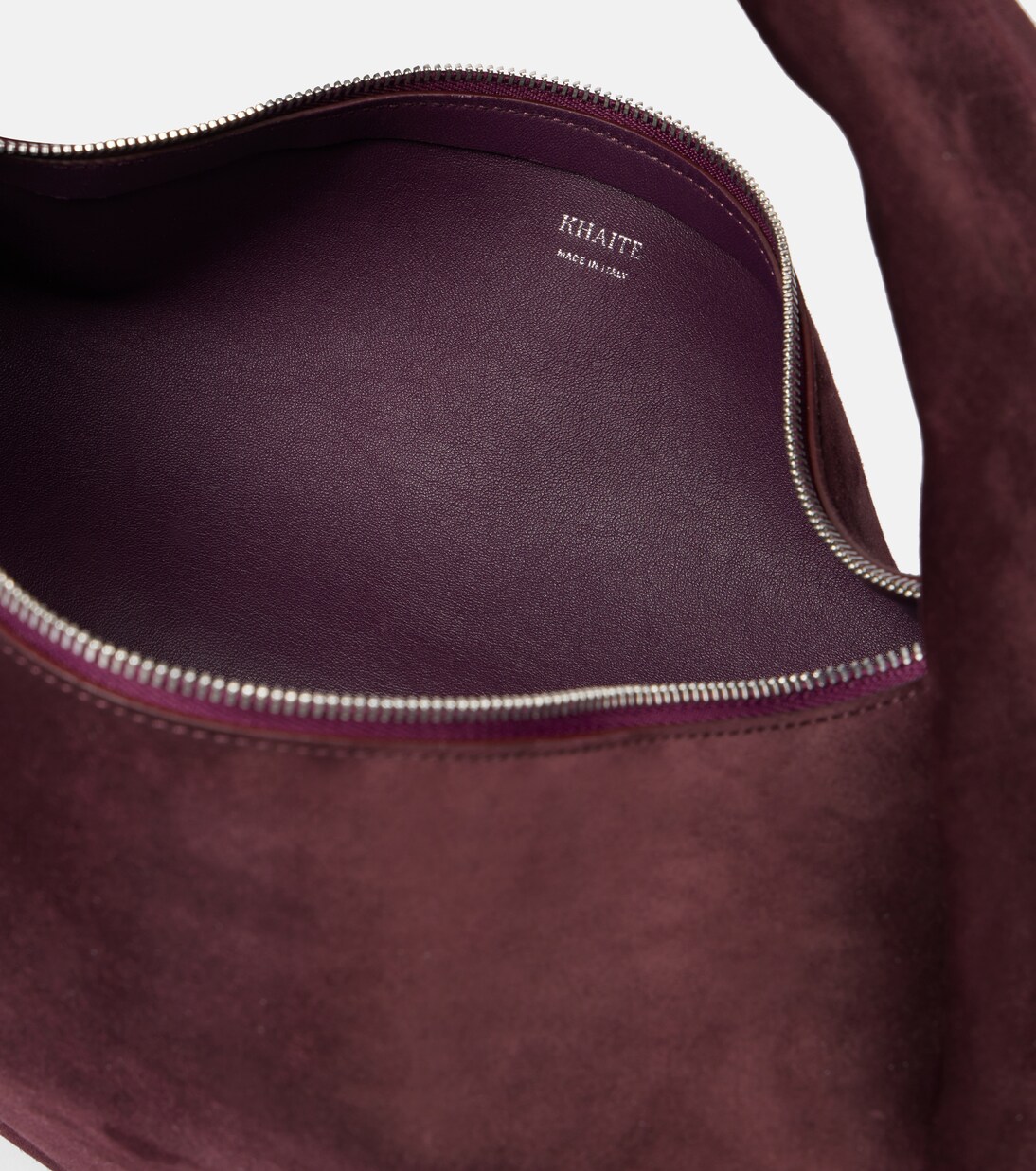 Olivia suede shoulder bag | Khaite