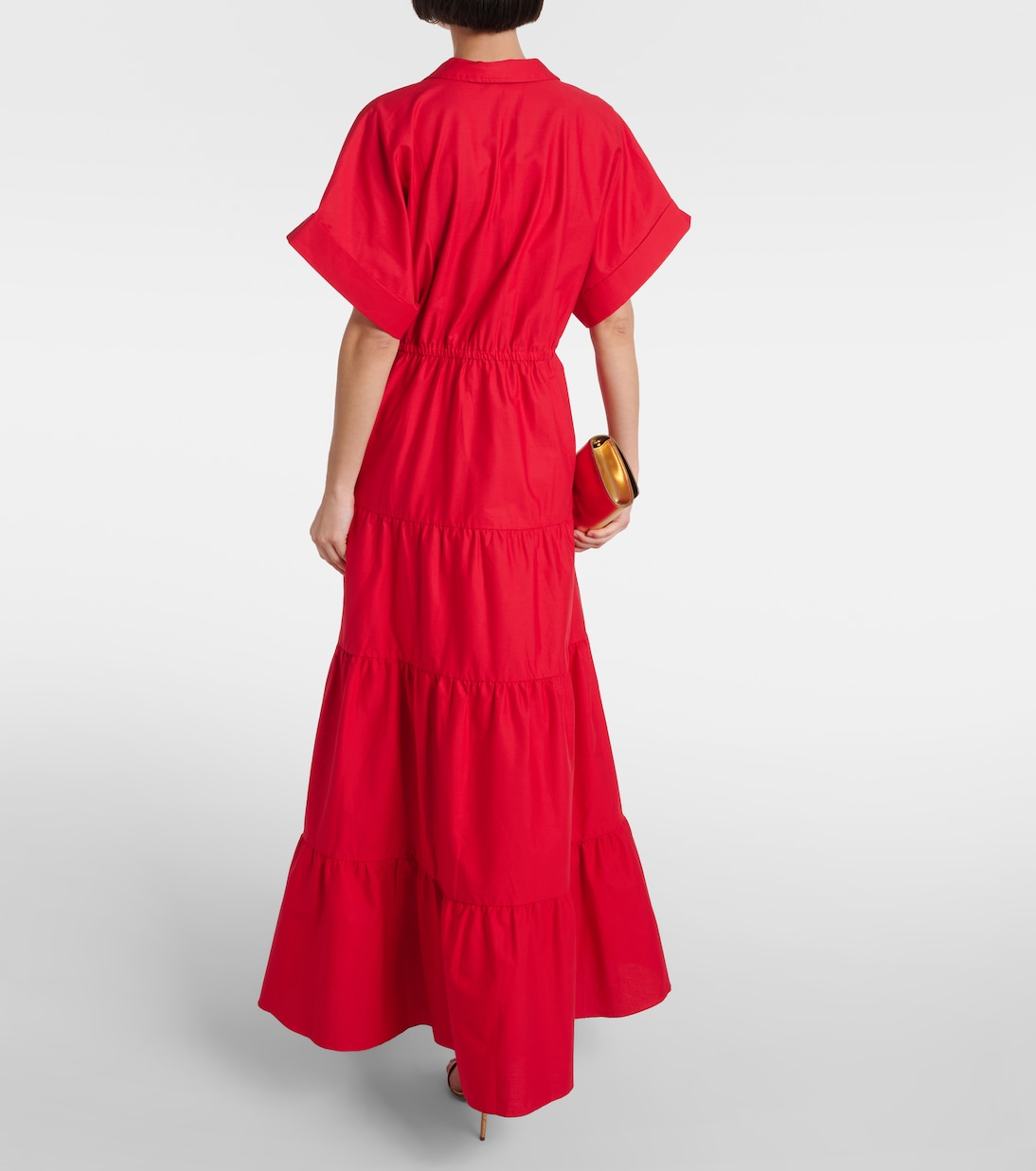 Robe longue en coton | Adriana Degreas