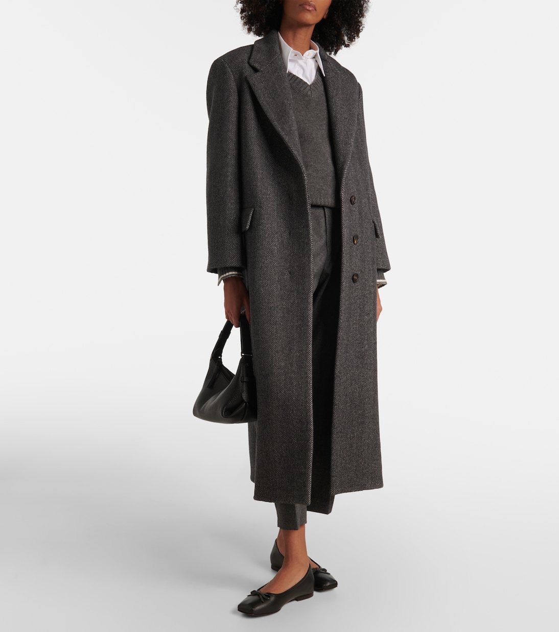 Wool and cashmere overcoat | Brunello Cucinelli