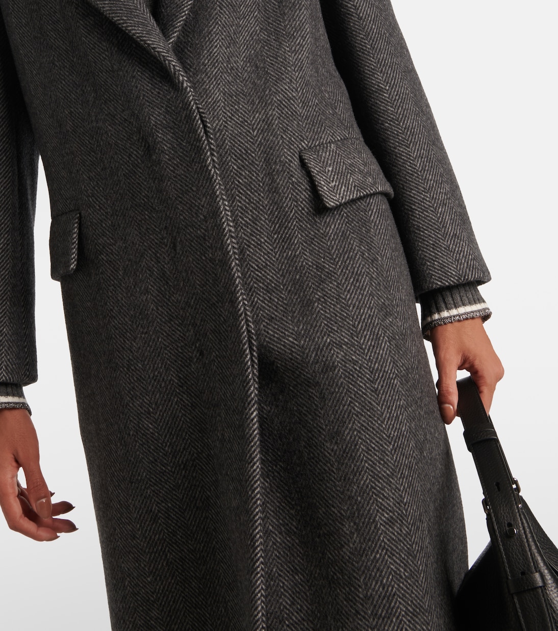 Wool and cashmere overcoat | Brunello Cucinelli