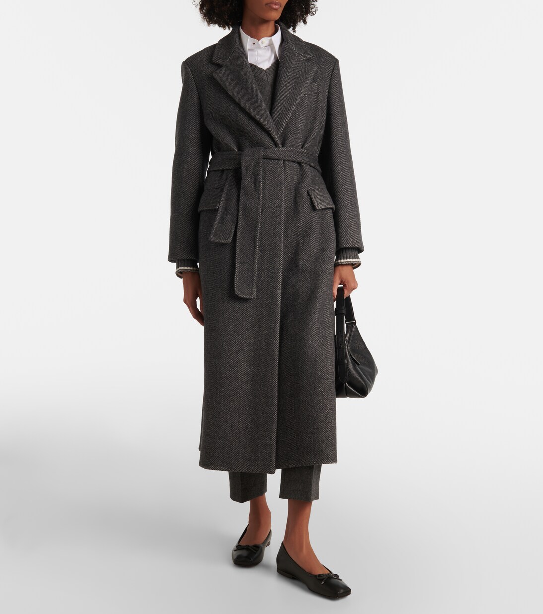 Wool and cashmere overcoat | Brunello Cucinelli