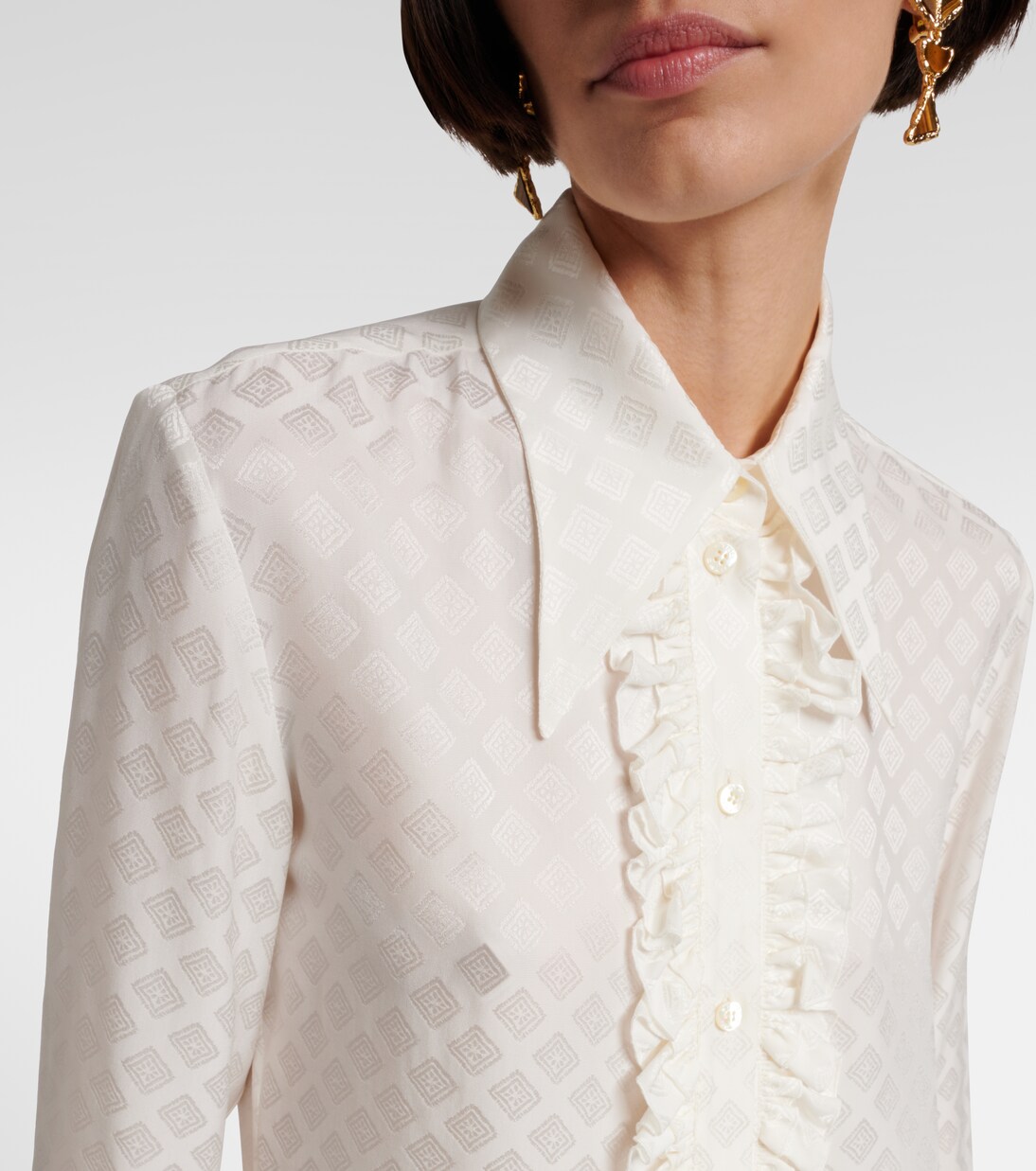 Bluse aus einem Seidengemisch | Etro