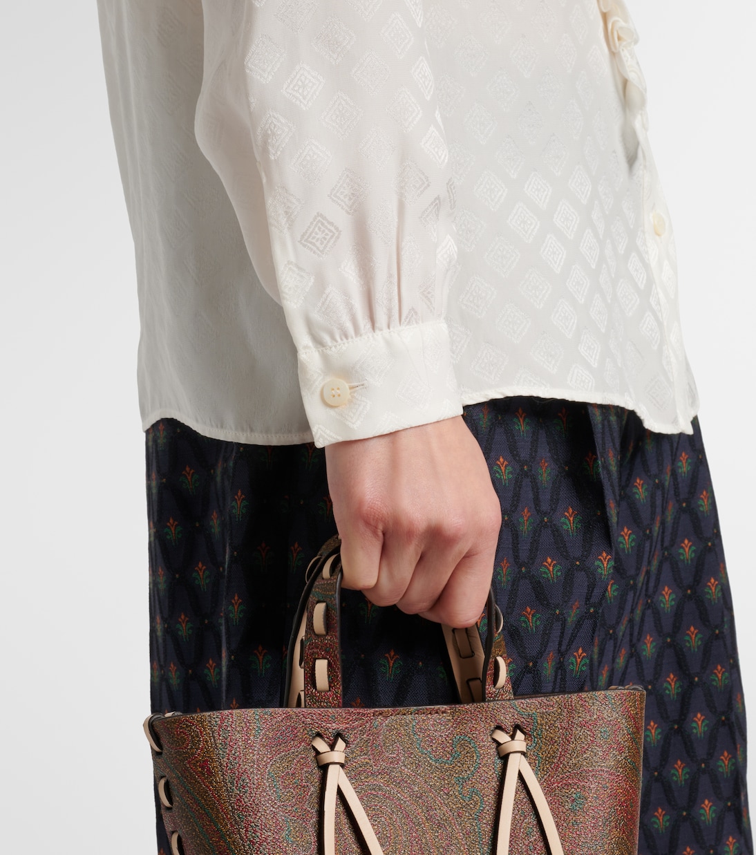 Bluse aus einem Seidengemisch | Etro