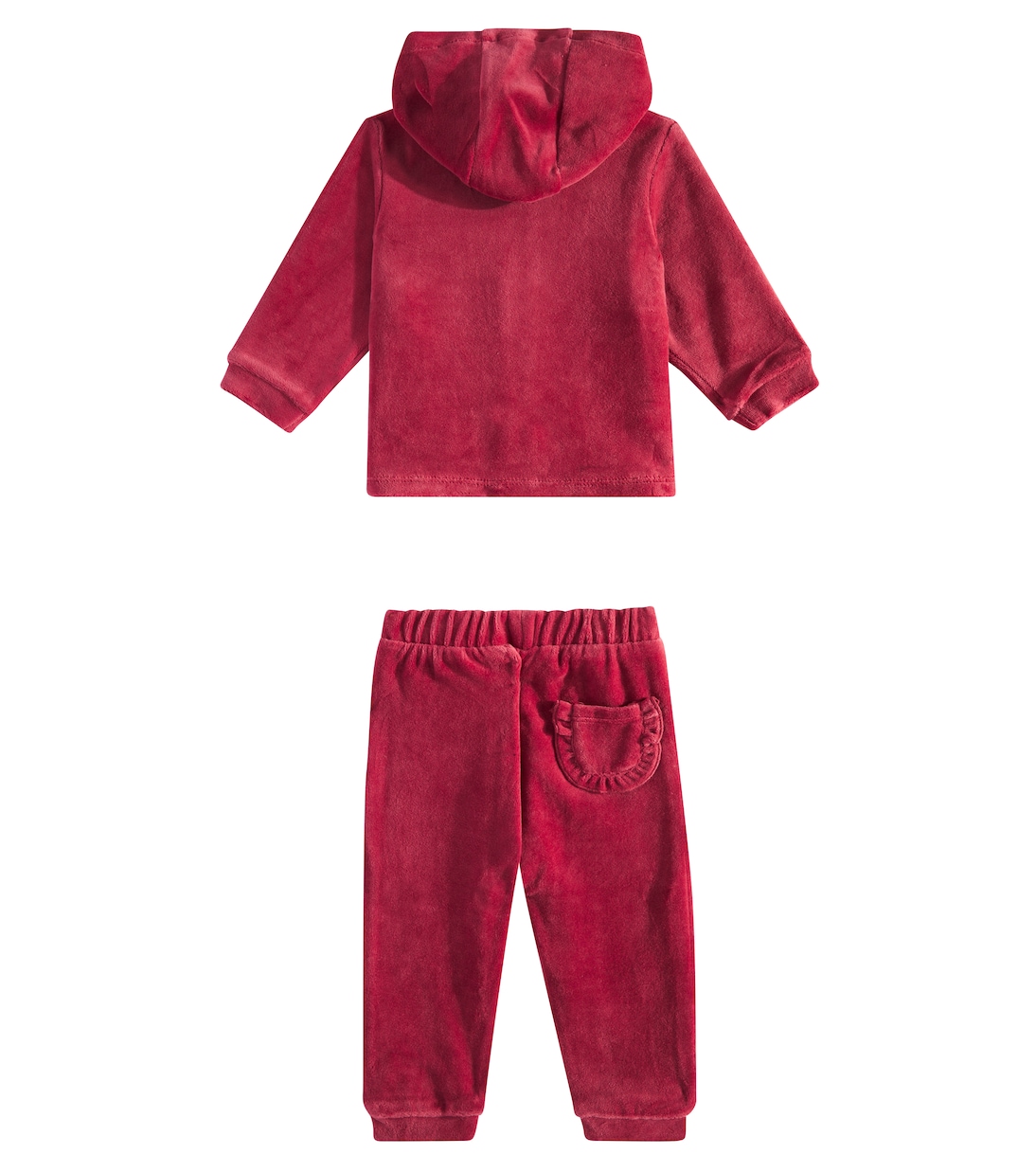 Baby ruffled jersey tracksuit | Tartine et Chocolat