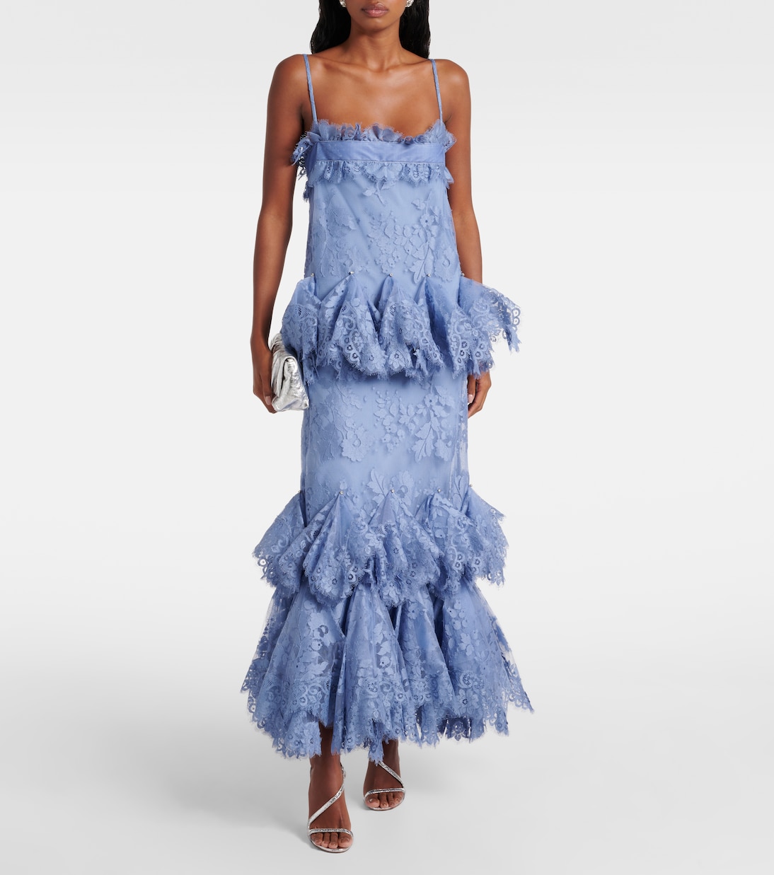 Eden ruffled lace gown | Zimmermann