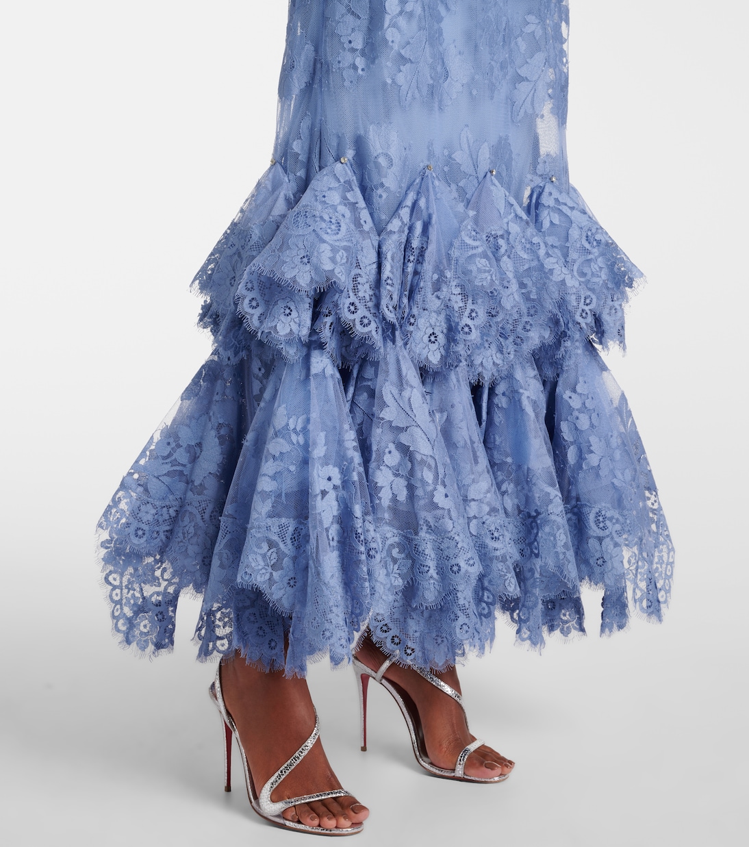 Eden ruffled lace gown | Zimmermann