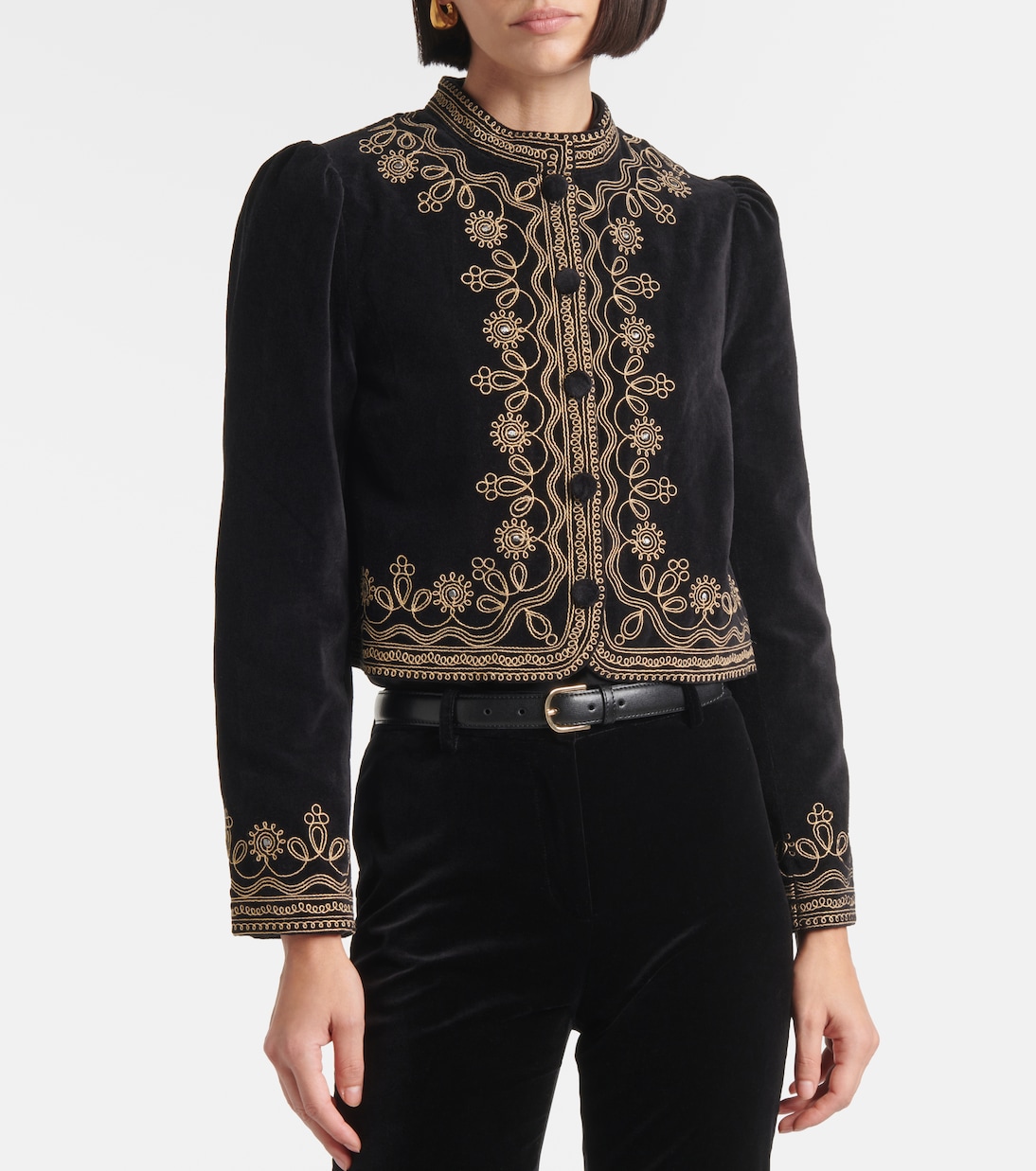 Bestickte Jacke Denver aus Baumwolle | Rixo