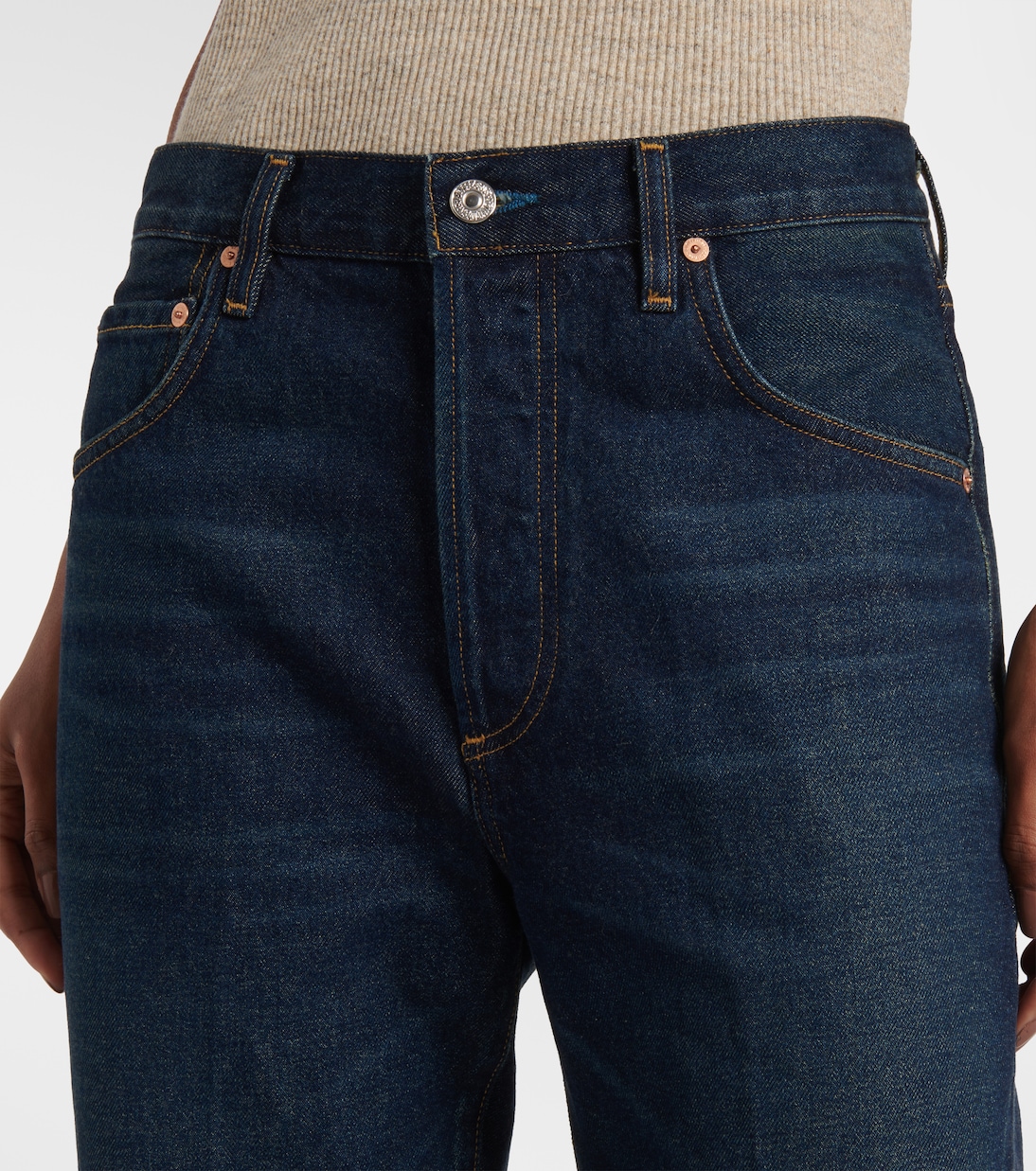 High-Rise Straight Jeans Baretta | Citizens of Humanity