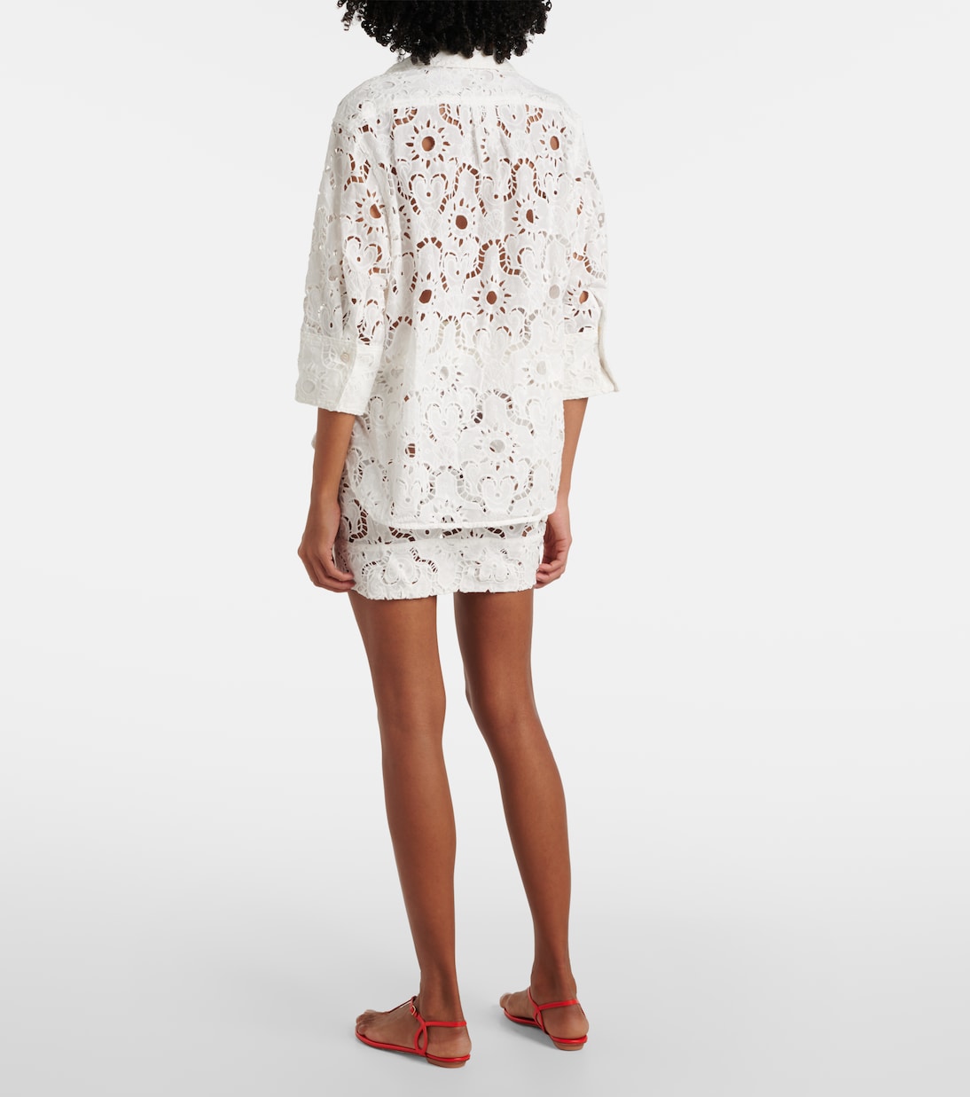 Hemd White Sun aus Baumwolle | Farm Rio