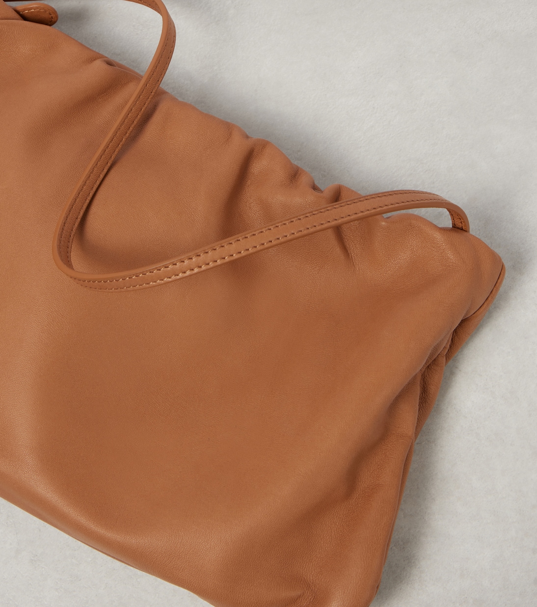Bourse XL leather shoulder bag | The Row
