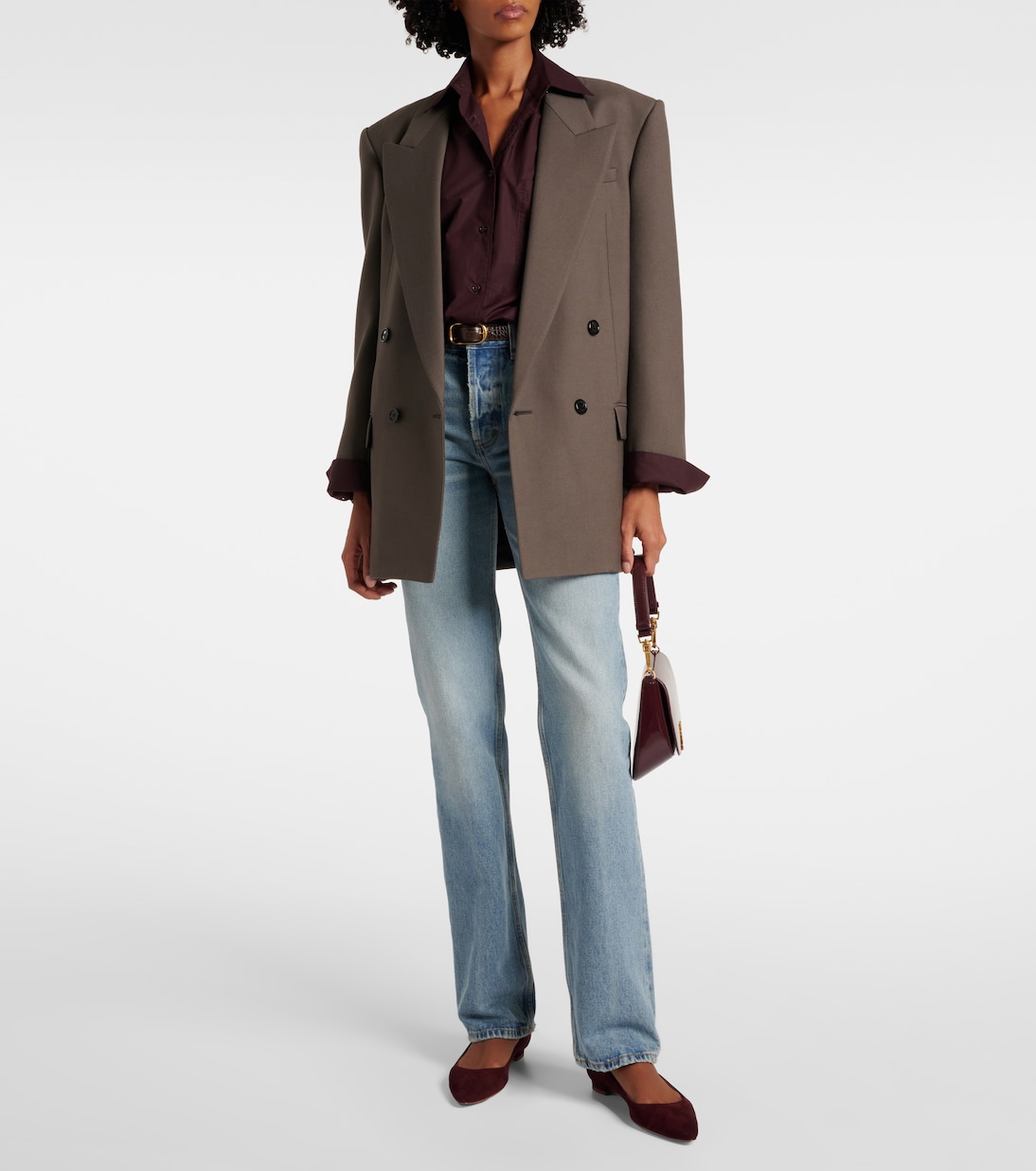 Ballerinas BB aus Veloursleder | Manolo Blahnik