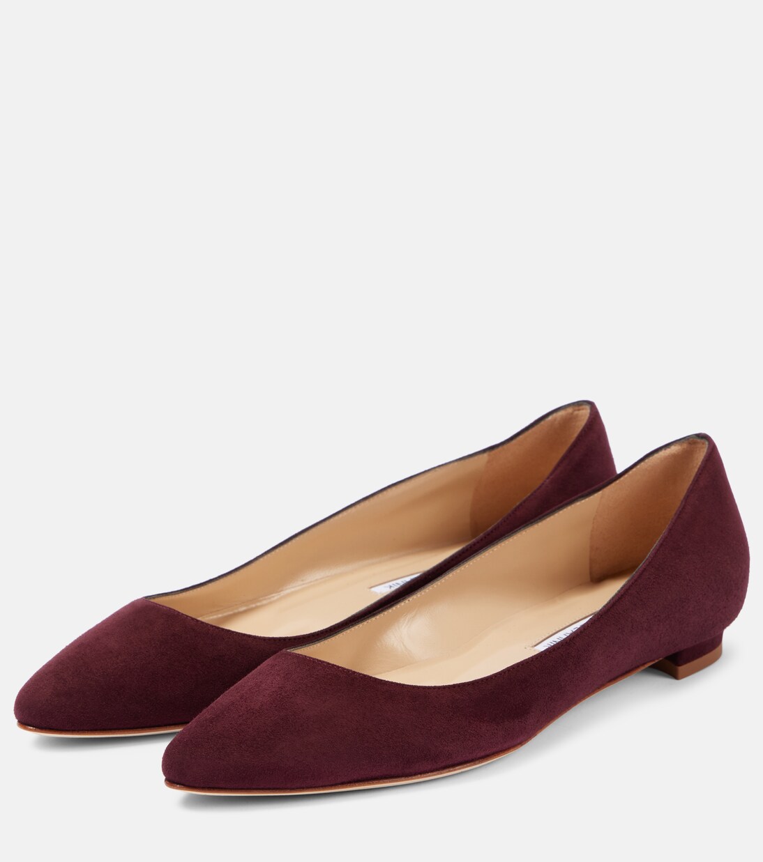 Ballerinas BB aus Veloursleder | Manolo Blahnik