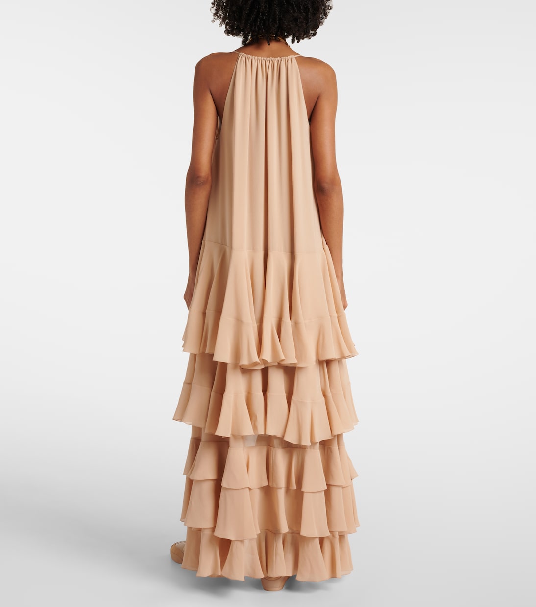 Maxikleid aus Seiden-Georgette | Chloé