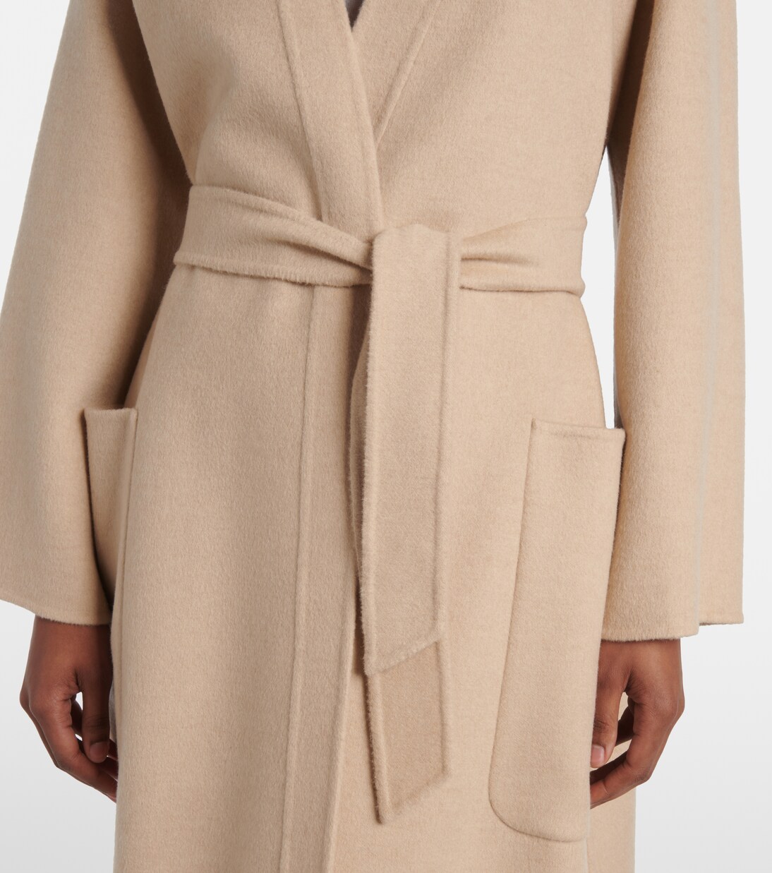 Abrigo envolvente Vezzoso de pelo de camello | Max Mara