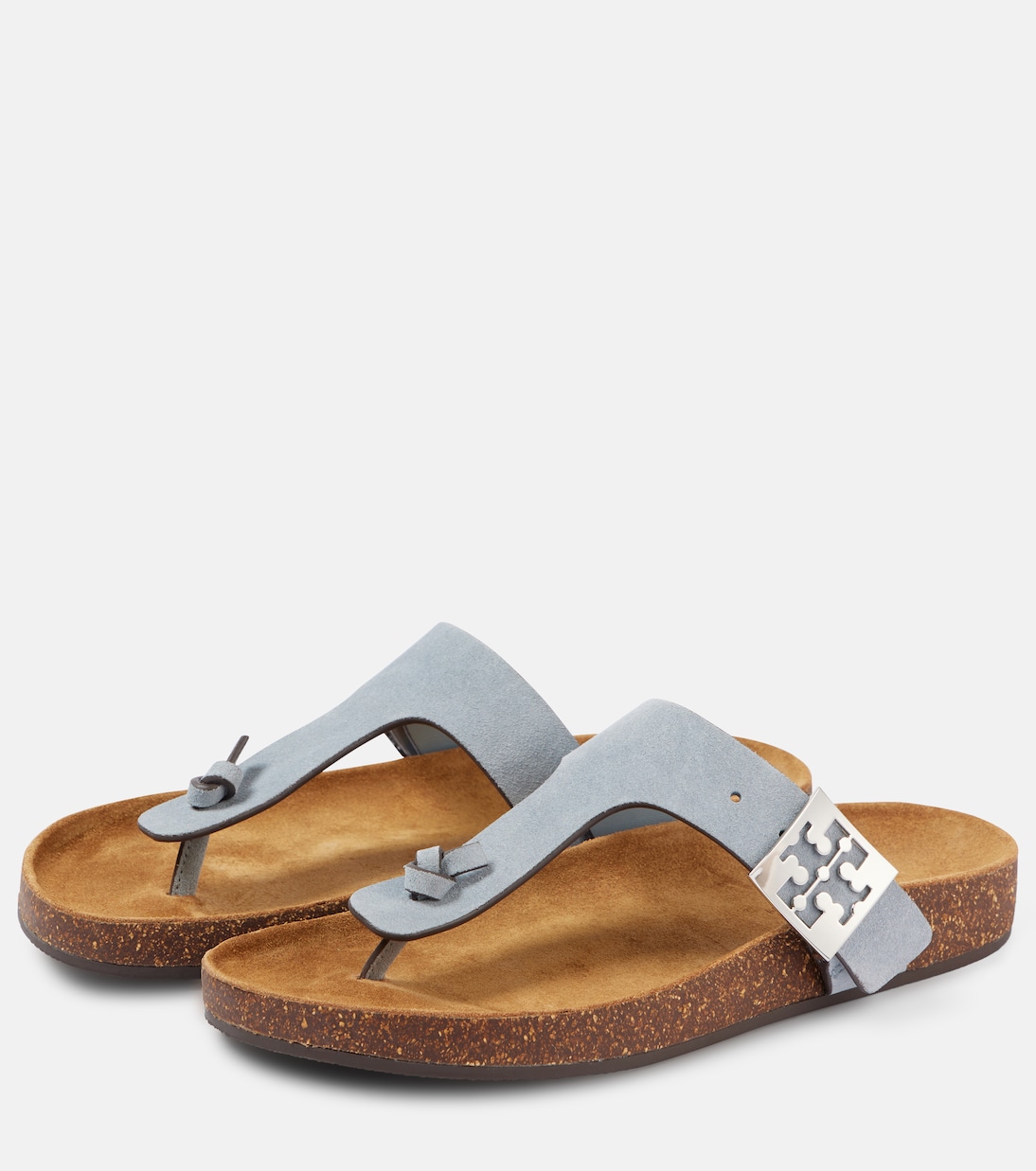 Mellow suede thong sandals | Tory Burch