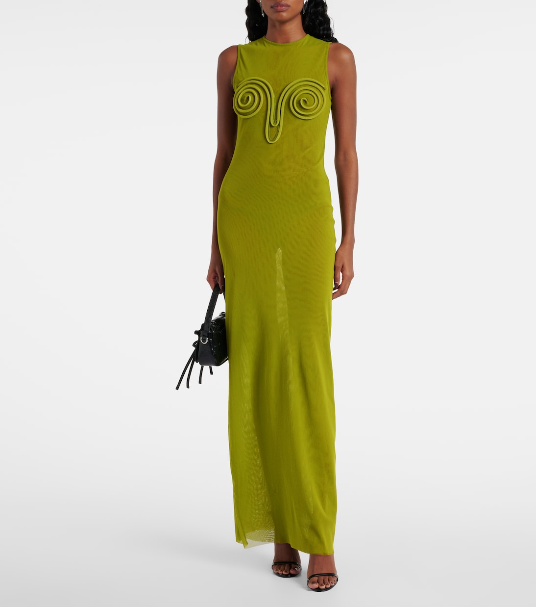 Maxikleid aus Mesh  | Jean Paul Gaultier