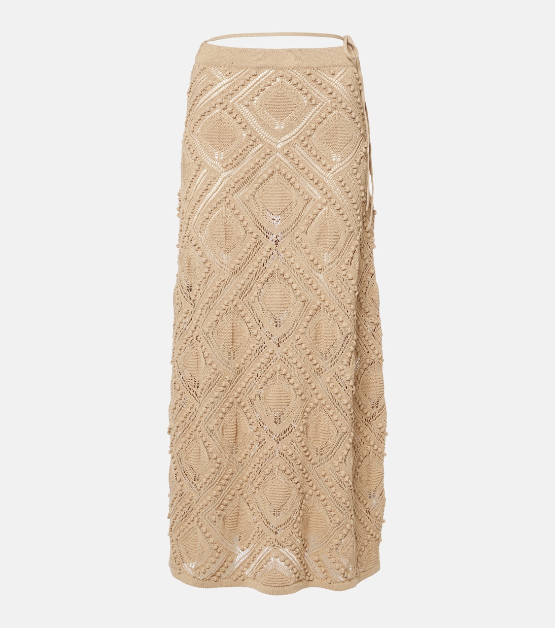 크로셰 레이스 맥시 스커트 | Xu Zhi
