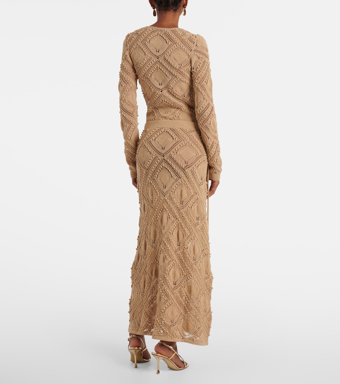 크로셰 레이스 맥시 스커트 | Xu Zhi