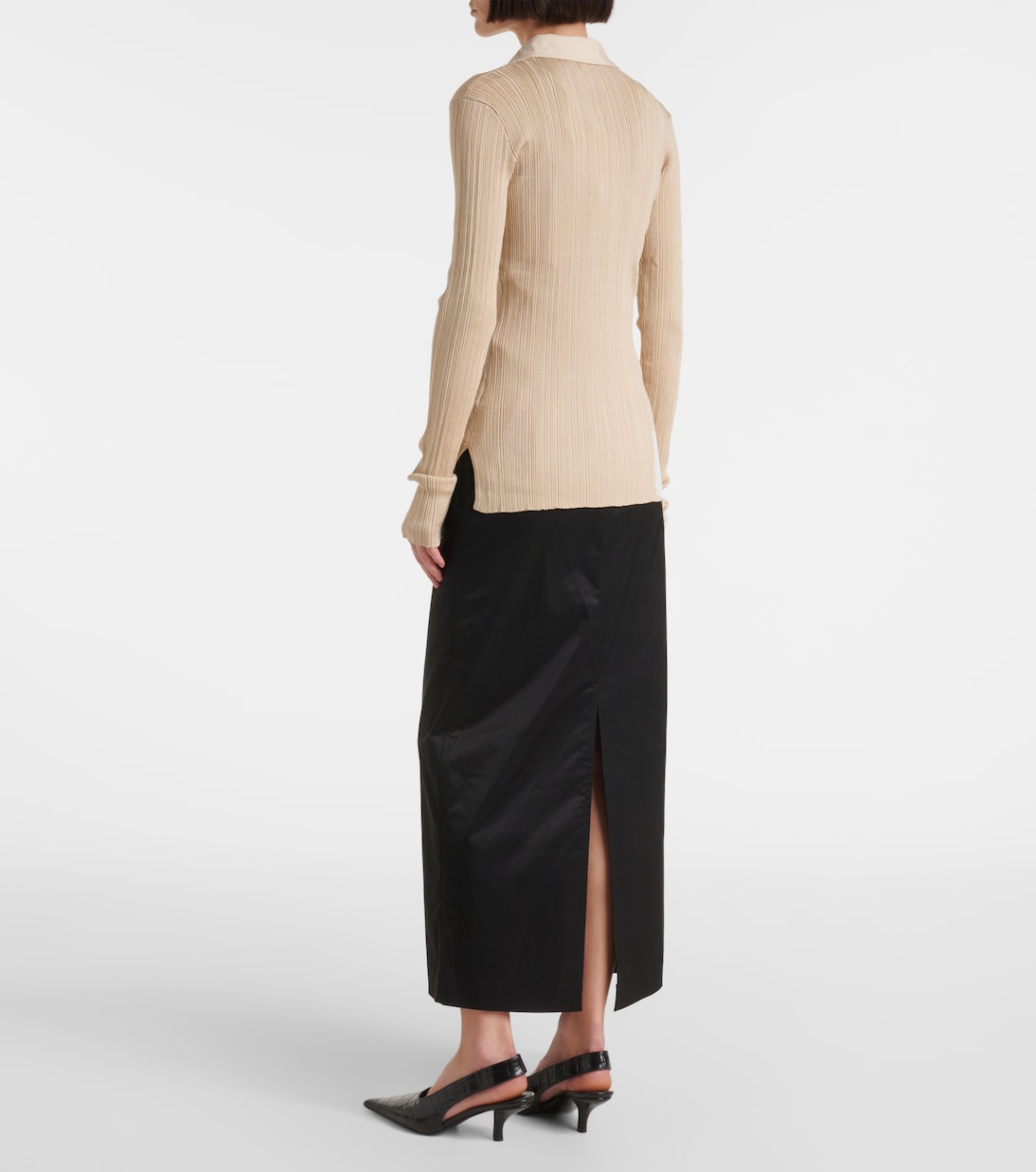 Polopullover aus Jersey | Toteme