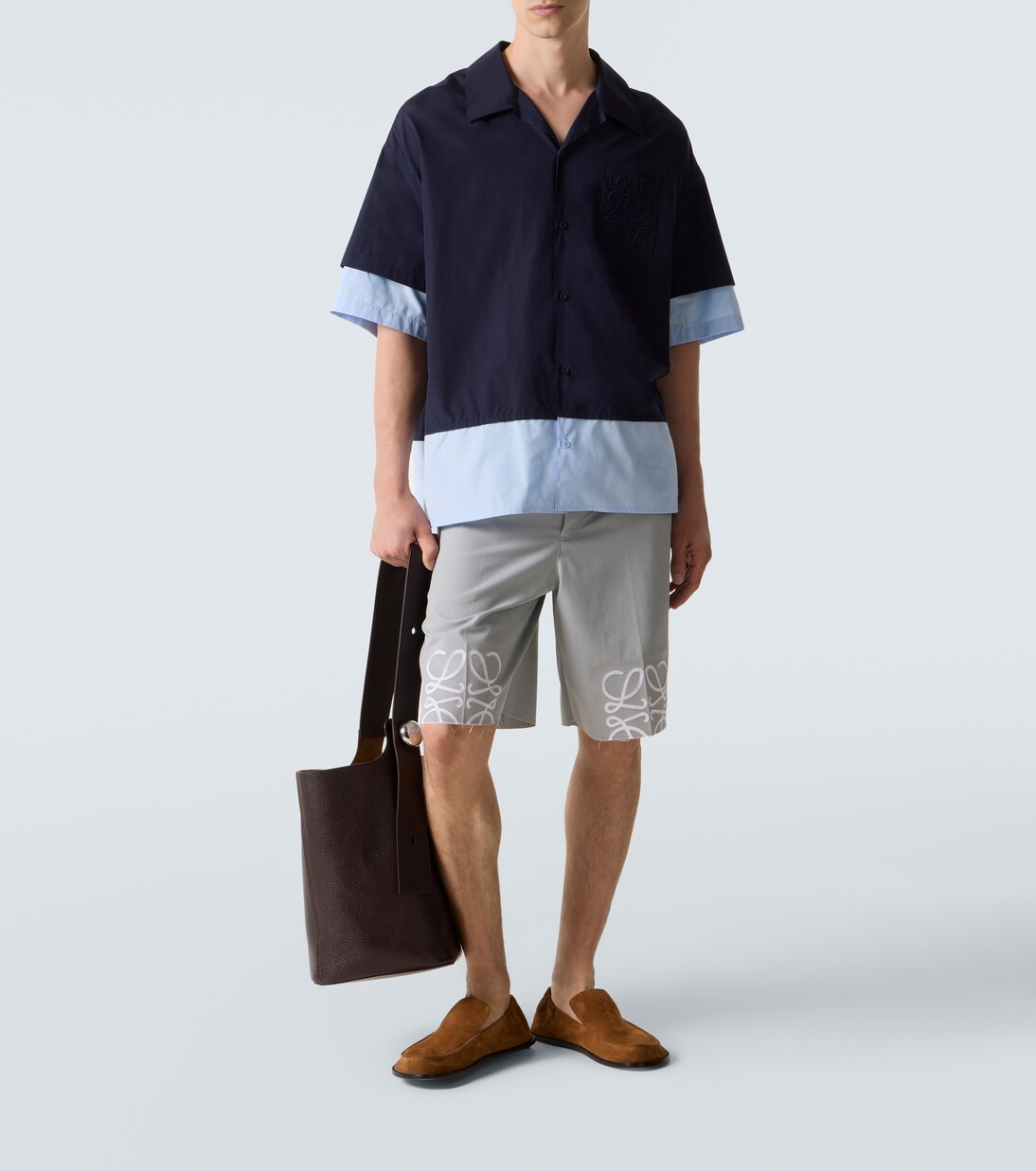 Hemd Anagram aus Baumwollpopeline | Loewe