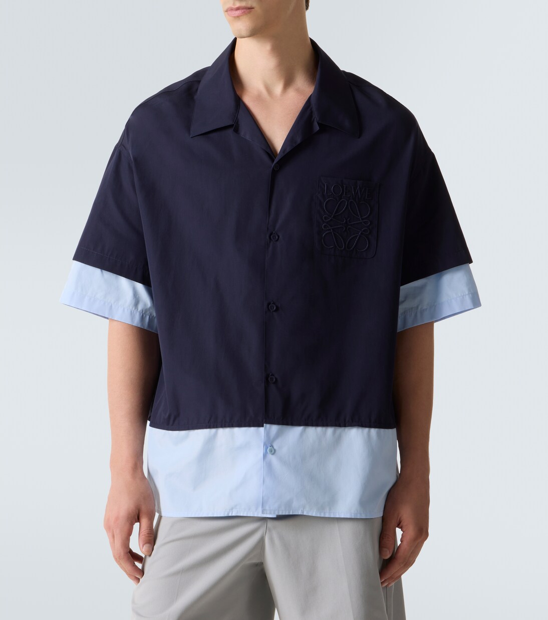 Hemd Anagram aus Baumwollpopeline | Loewe