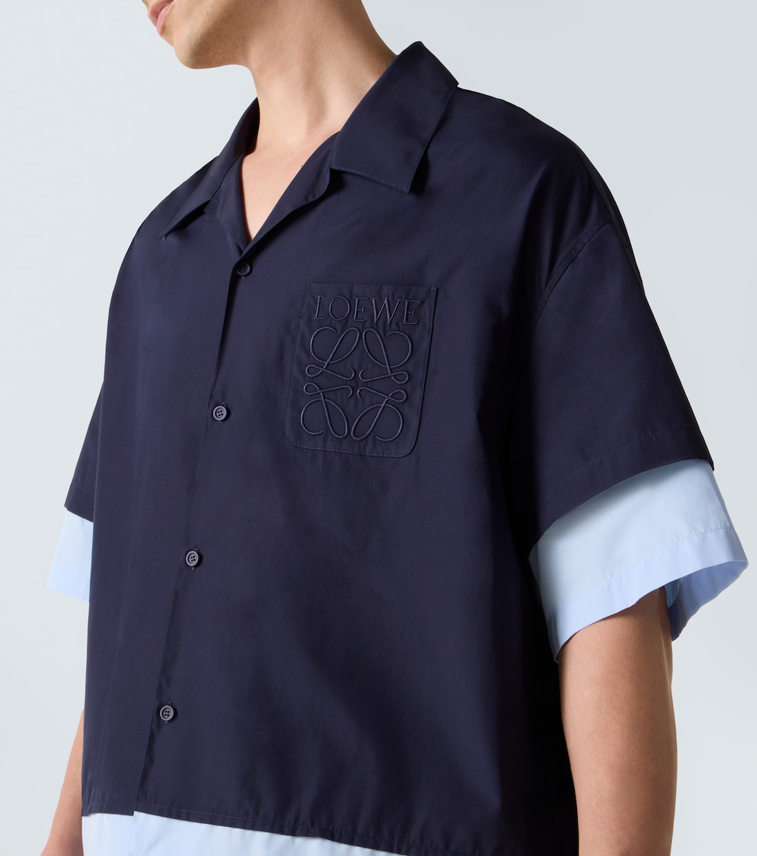 Hemd Anagram aus Baumwollpopeline | Loewe