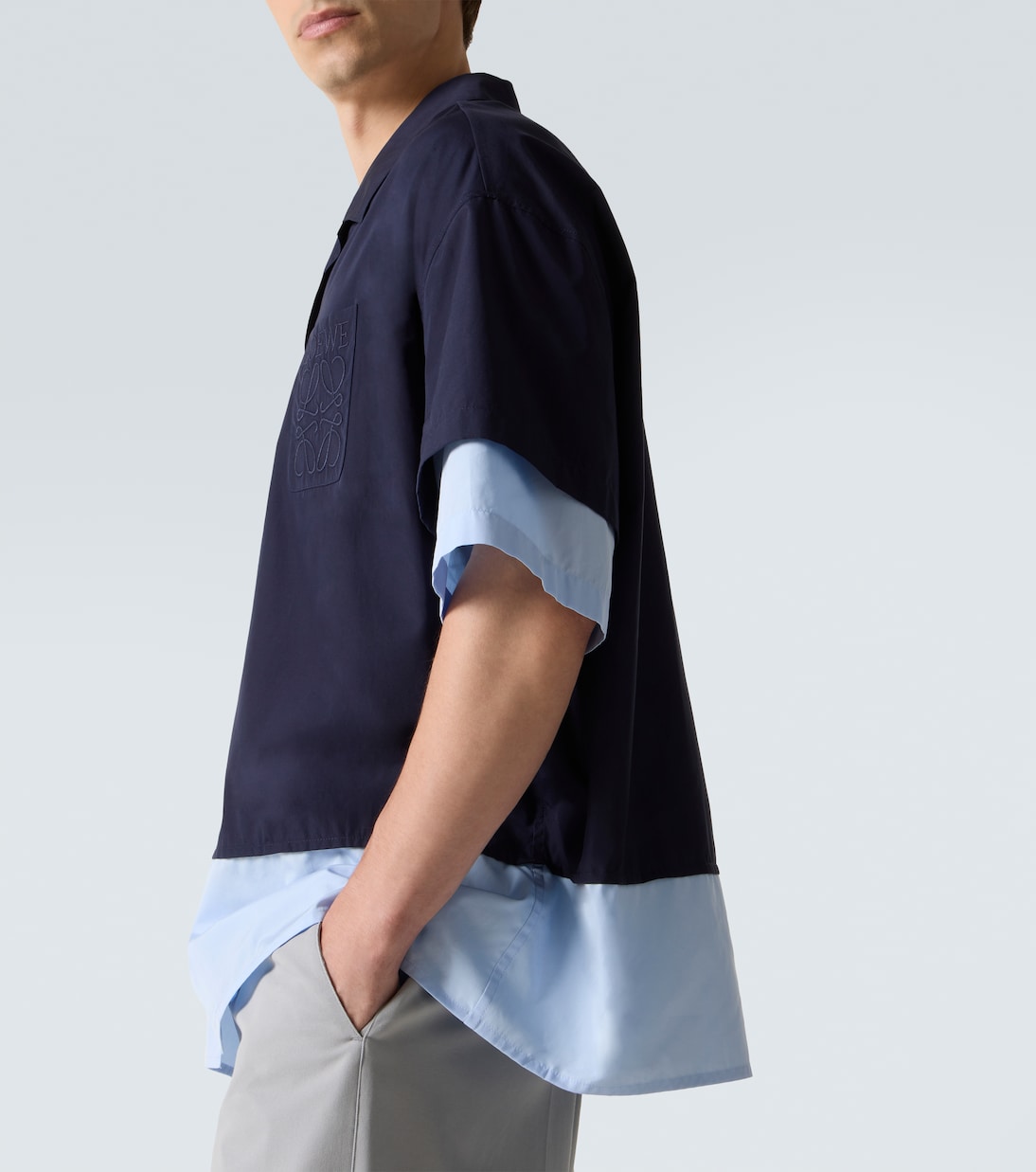 Hemd Anagram aus Baumwollpopeline | Loewe