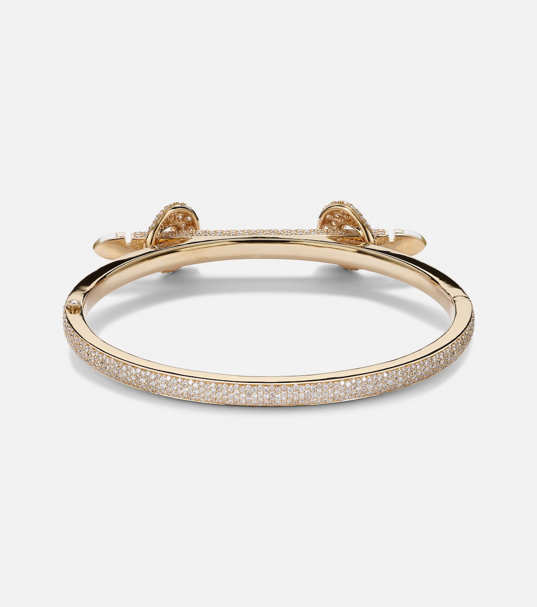 Bracciale Chakra Icon in oro 18kt con diamanti e quarzo | Ananya