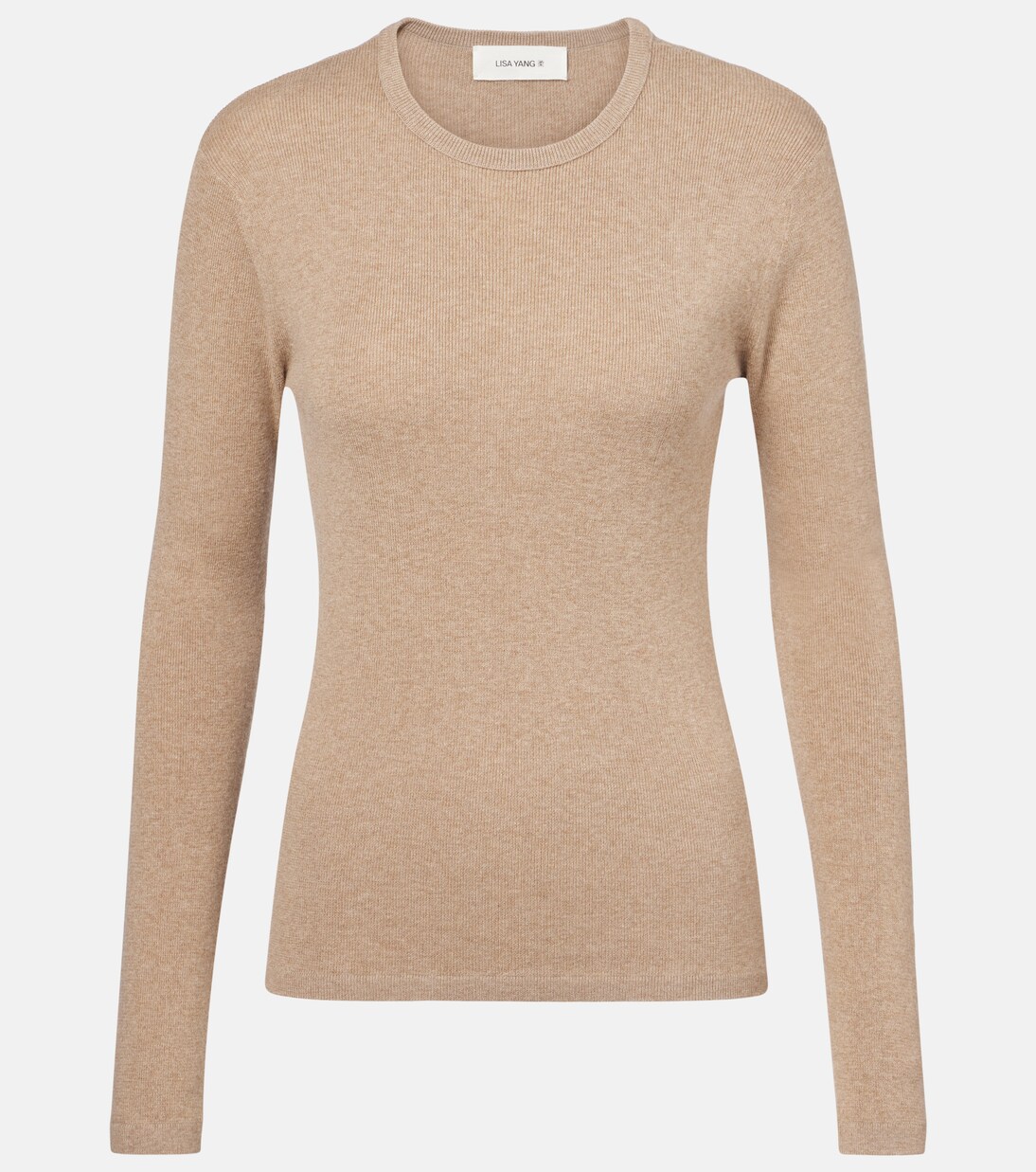 Vivian knitted cotton and cashmere top | Lisa Yang