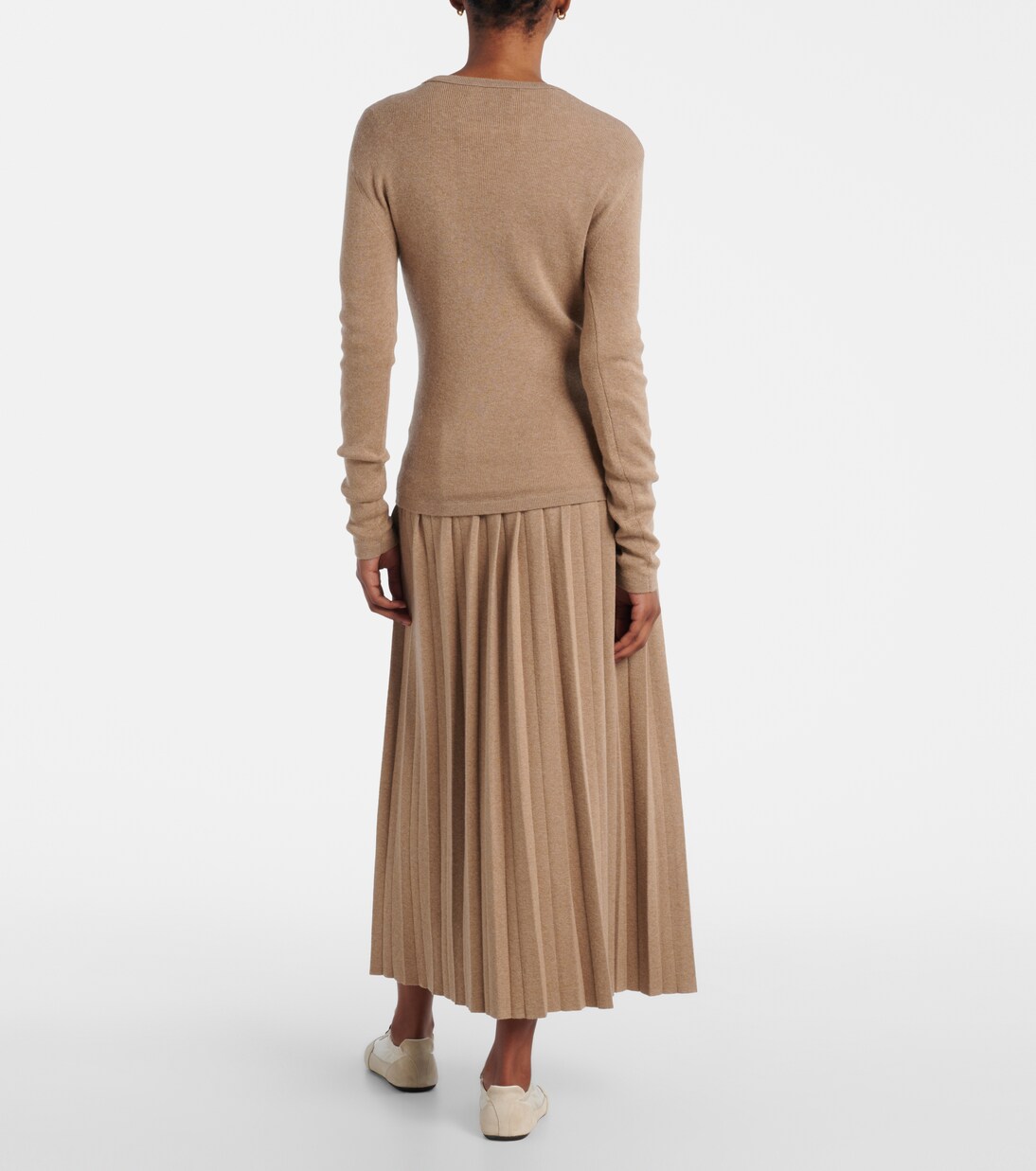Vivian knitted cotton and cashmere top | Lisa Yang