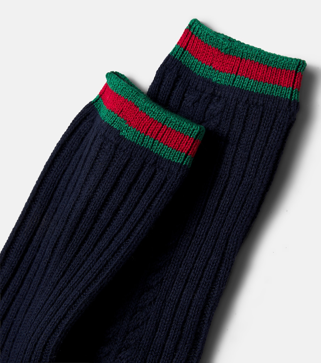 Web Stripe cotton-blend socks | Gucci Kids