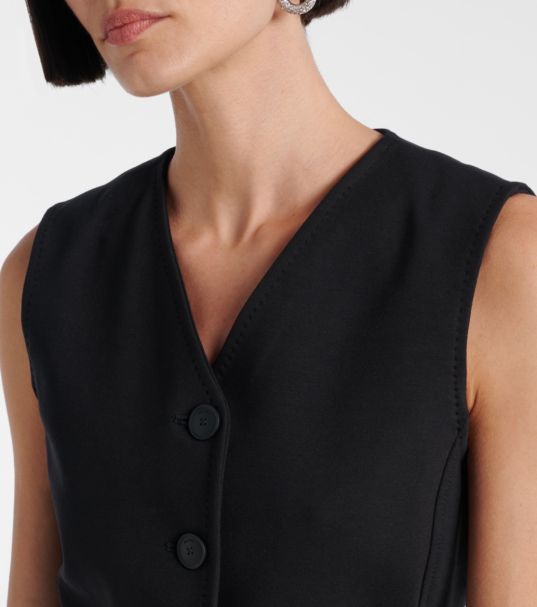 Weste Fornovo aus Jersey | Max Mara