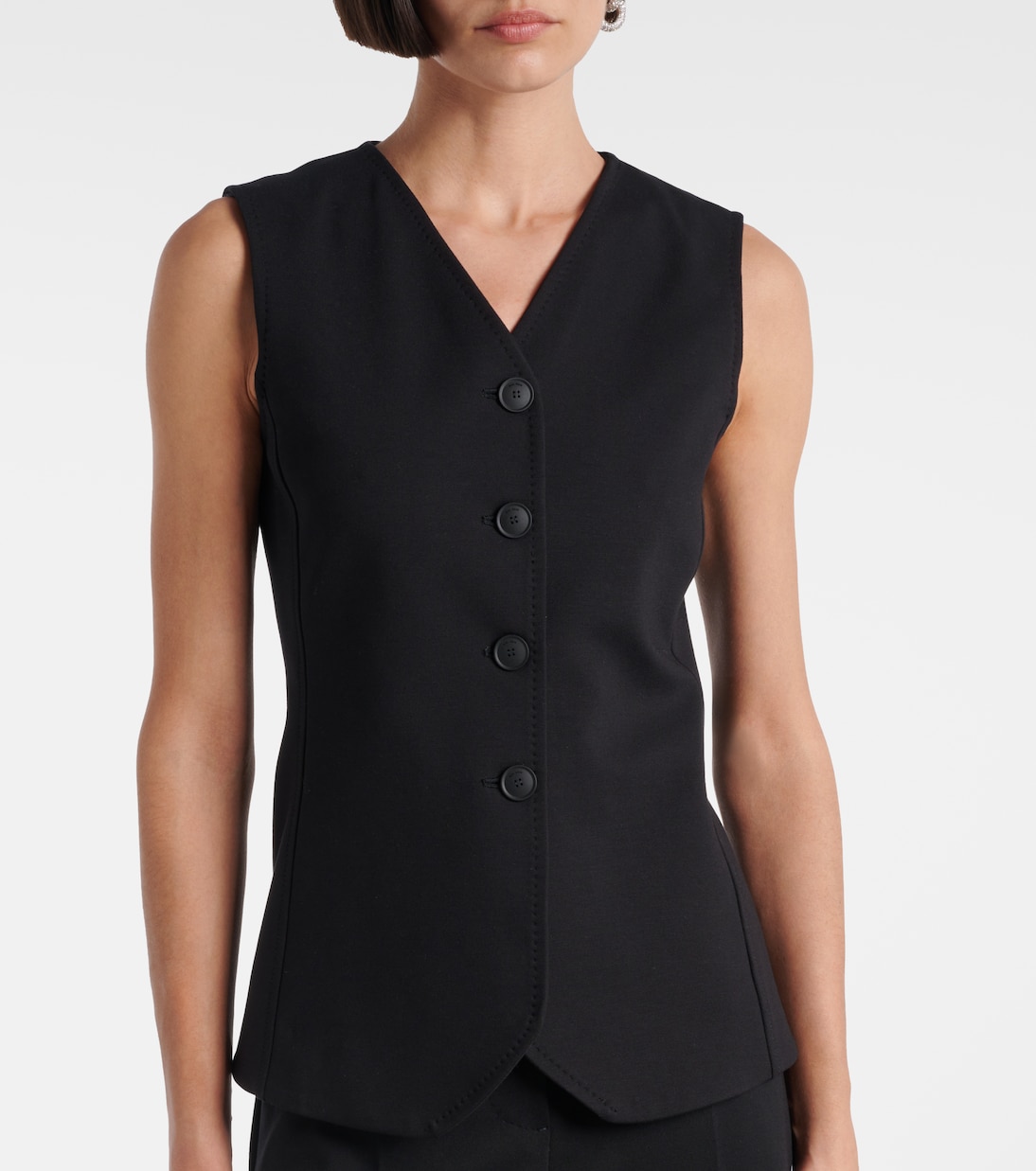 Weste Fornovo aus Jersey | Max Mara