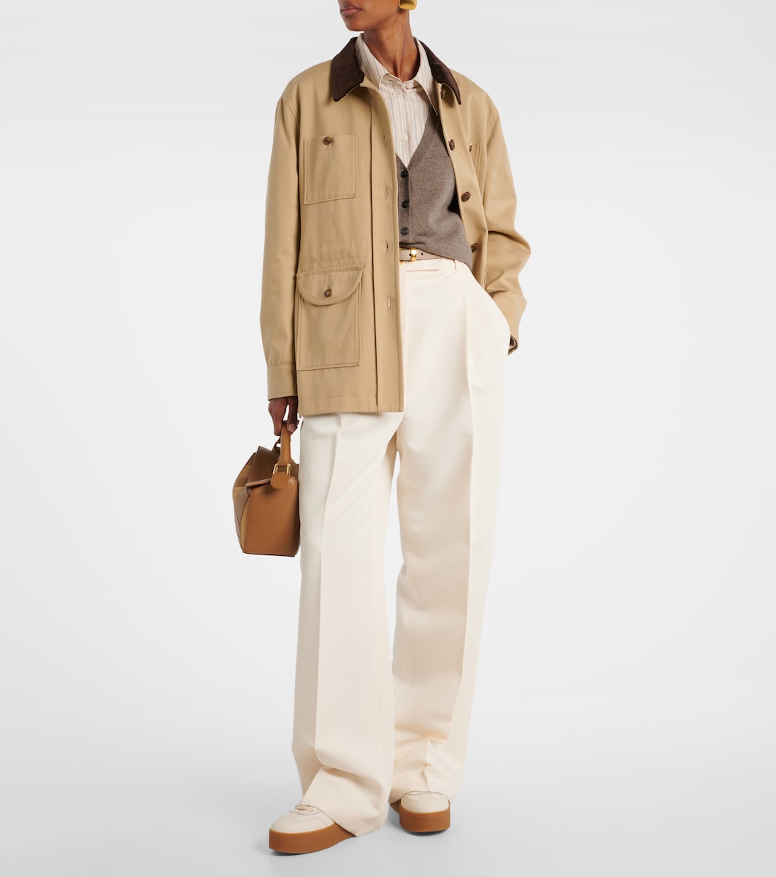 Sneakers H681 in pelle con plateau | Hogan