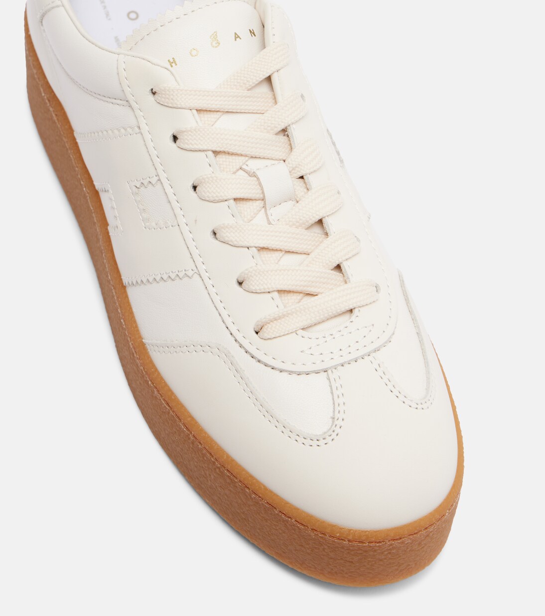 Sneakers H681 in pelle con plateau | Hogan