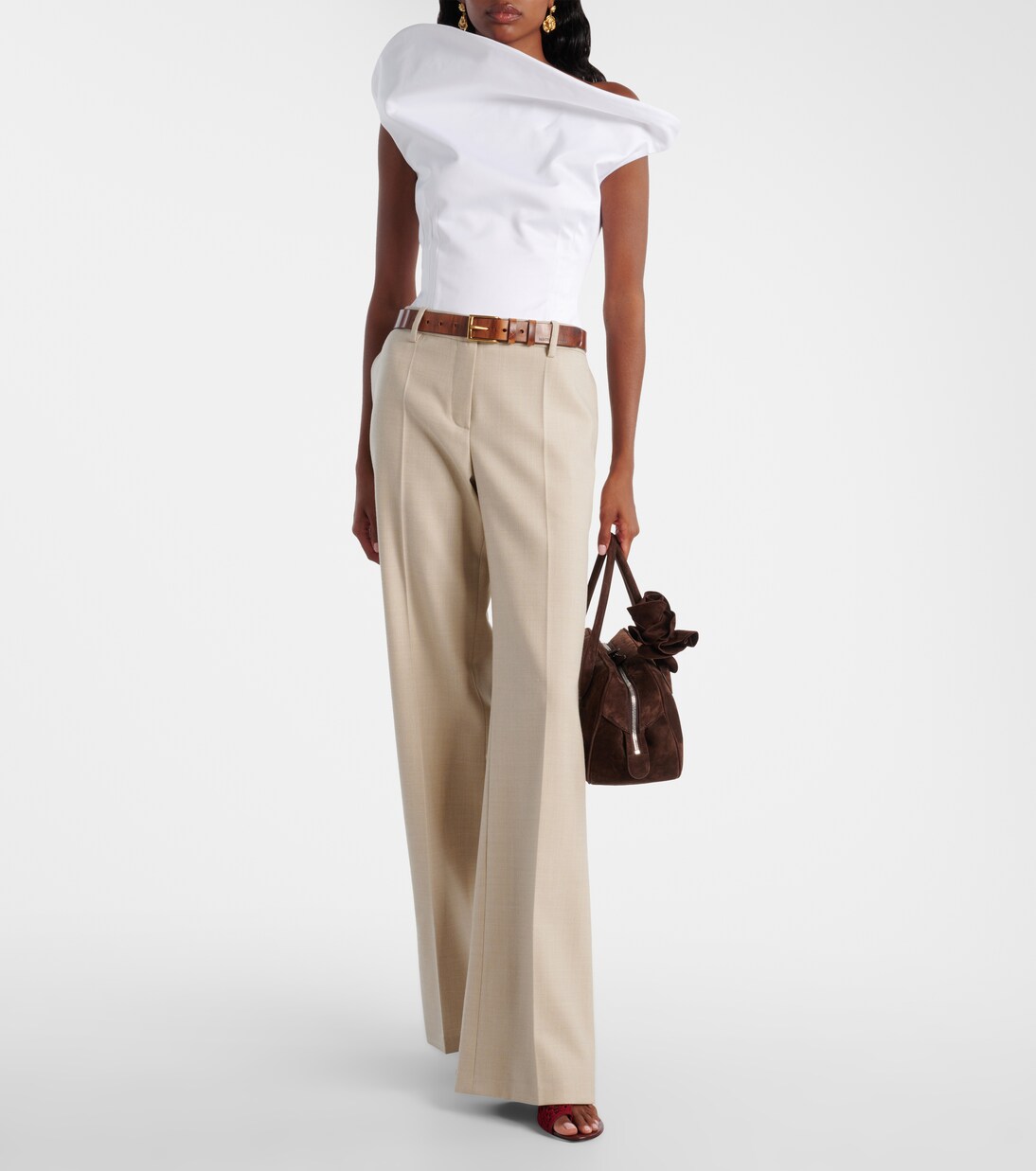 Wool flared pants | Magda Butrym