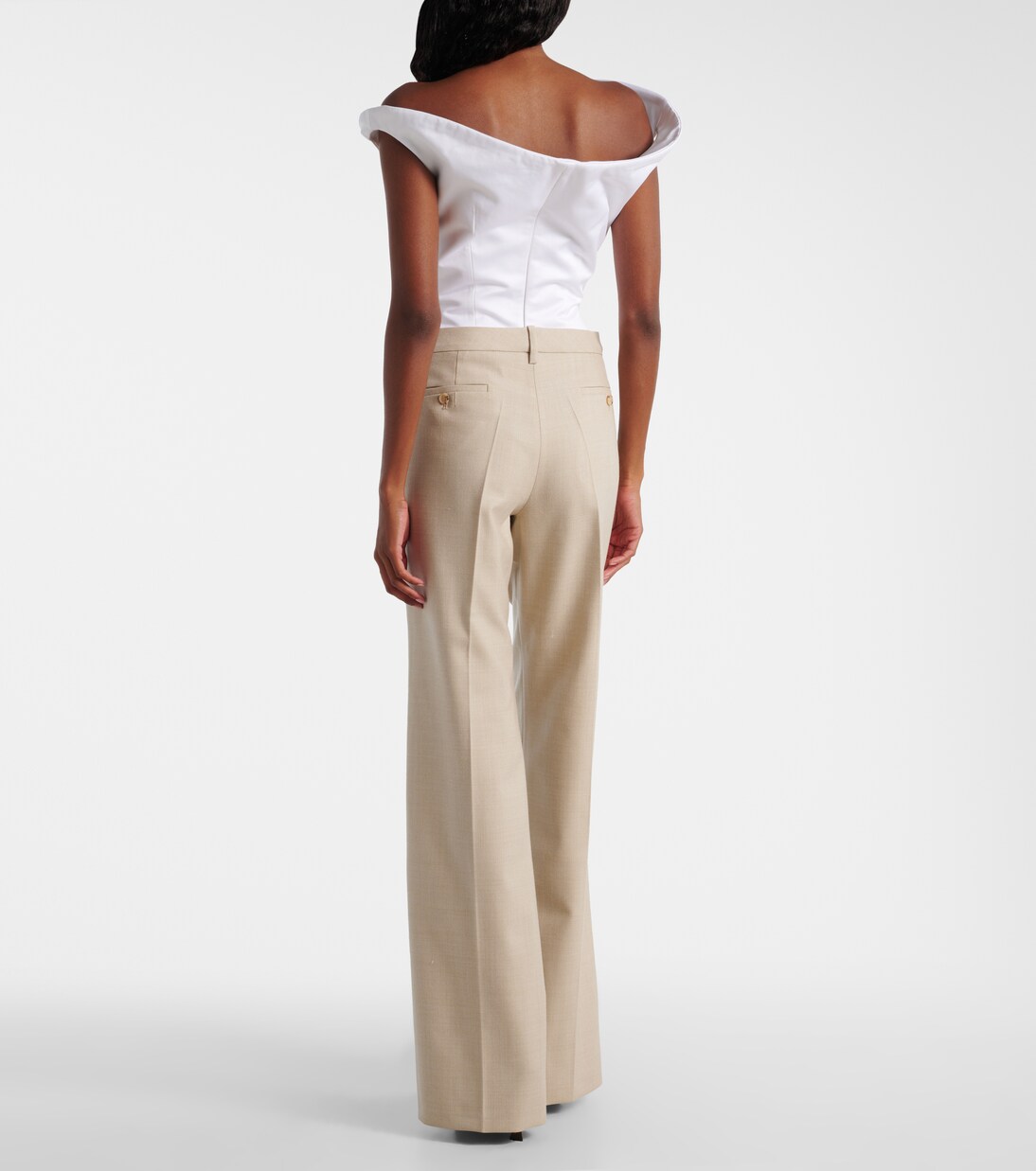 Wool flared pants | Magda Butrym