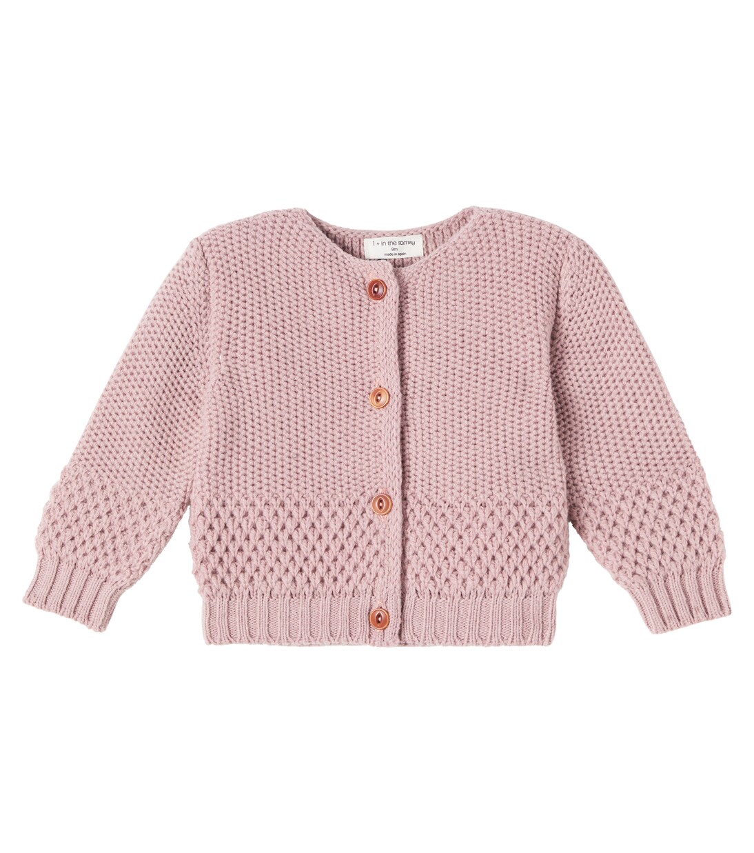 Baby Malene wool-blend cardigan | 1 + in the Family