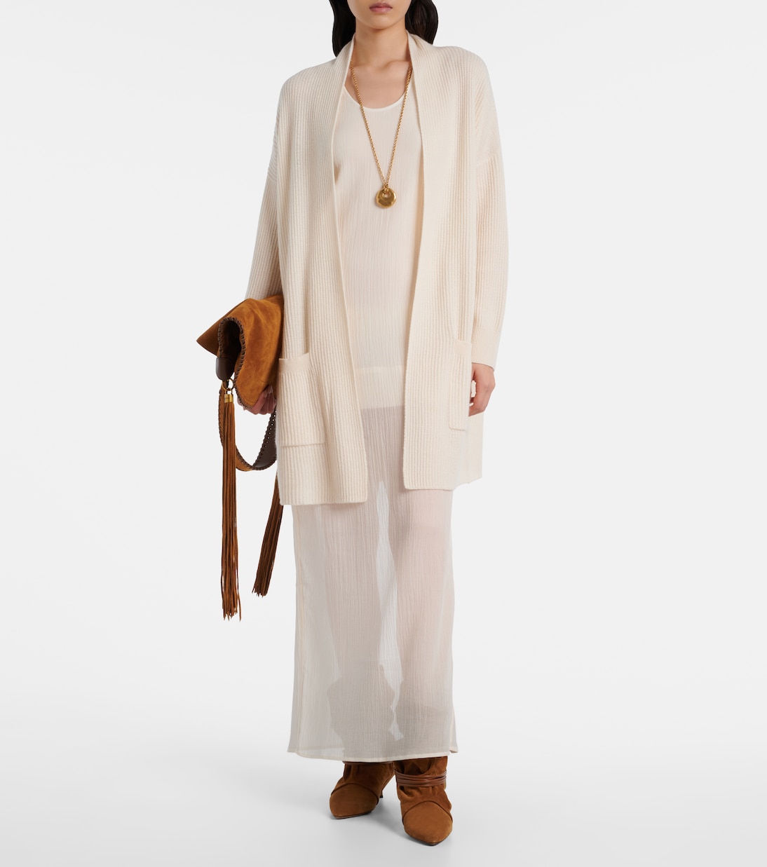 Cardigan en cachemire | Jardin des Orangers