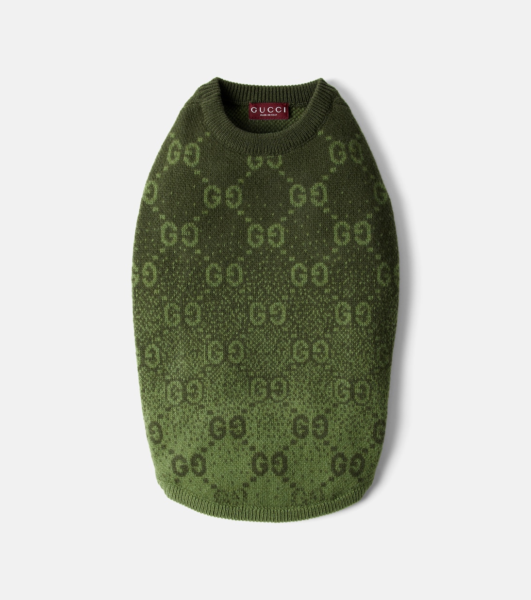Pull pour chien GG en jacquard de laine | Gucci