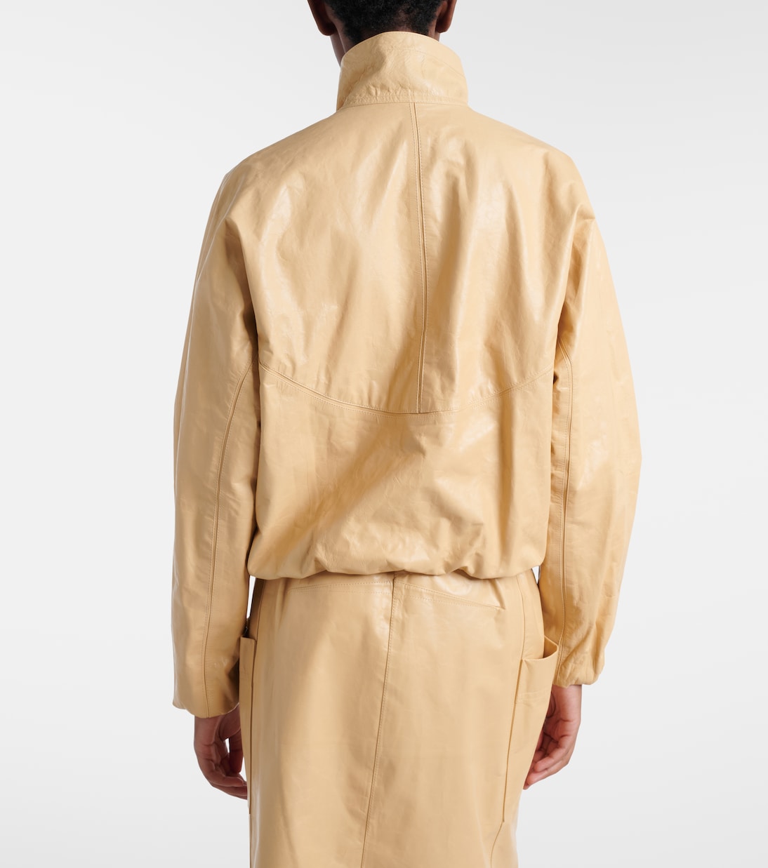 Veste en cuir | Alaïa