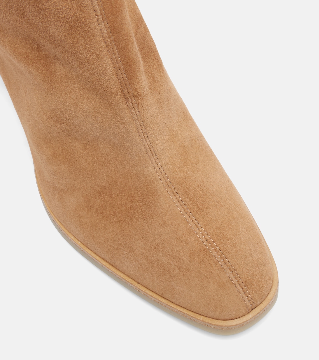 Saint Honoré 85 suede wedge ankle boots | Aquazzura