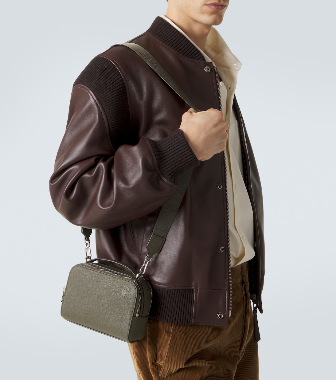 Mini leather crossbody bag | Loewe