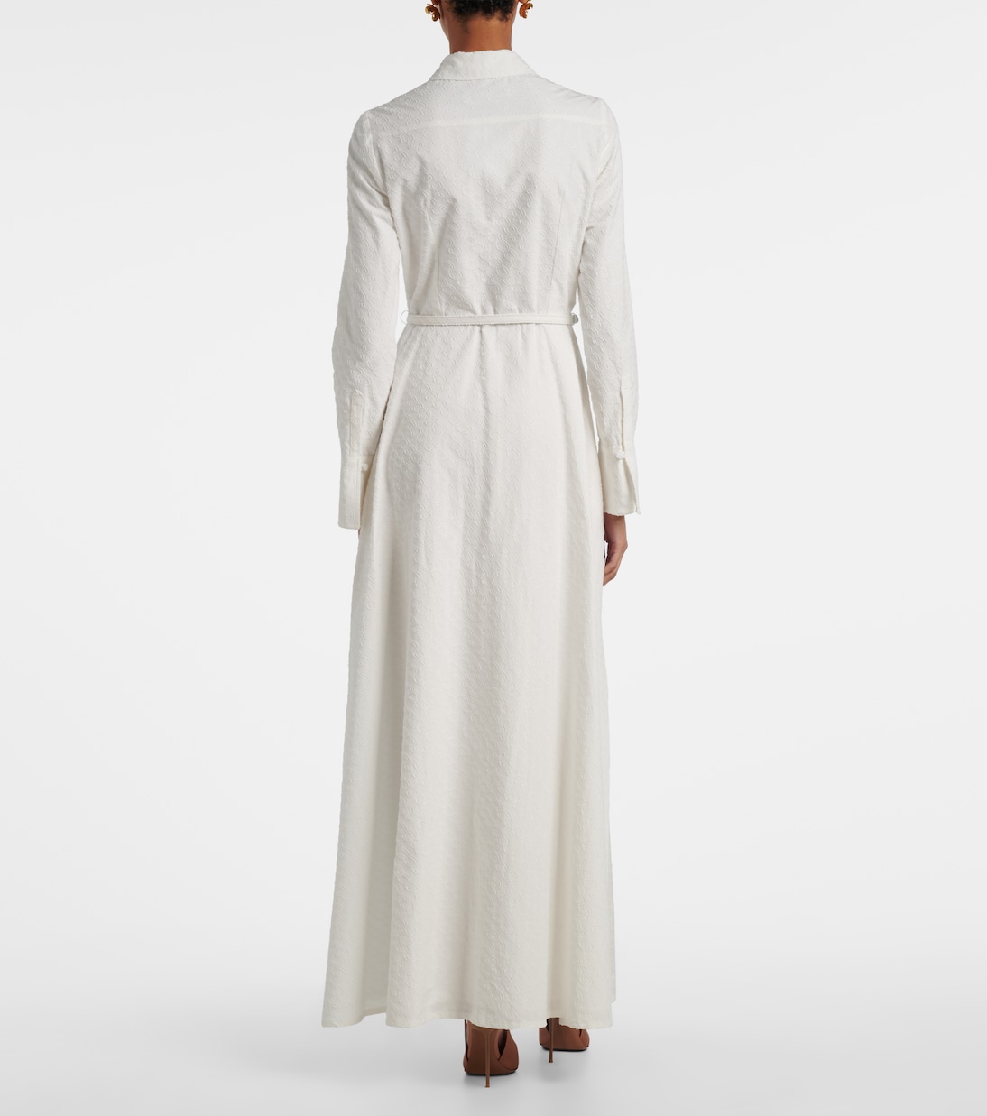 Hemdblusenkleid aus Baumwollpopeline | Oscar de la Renta