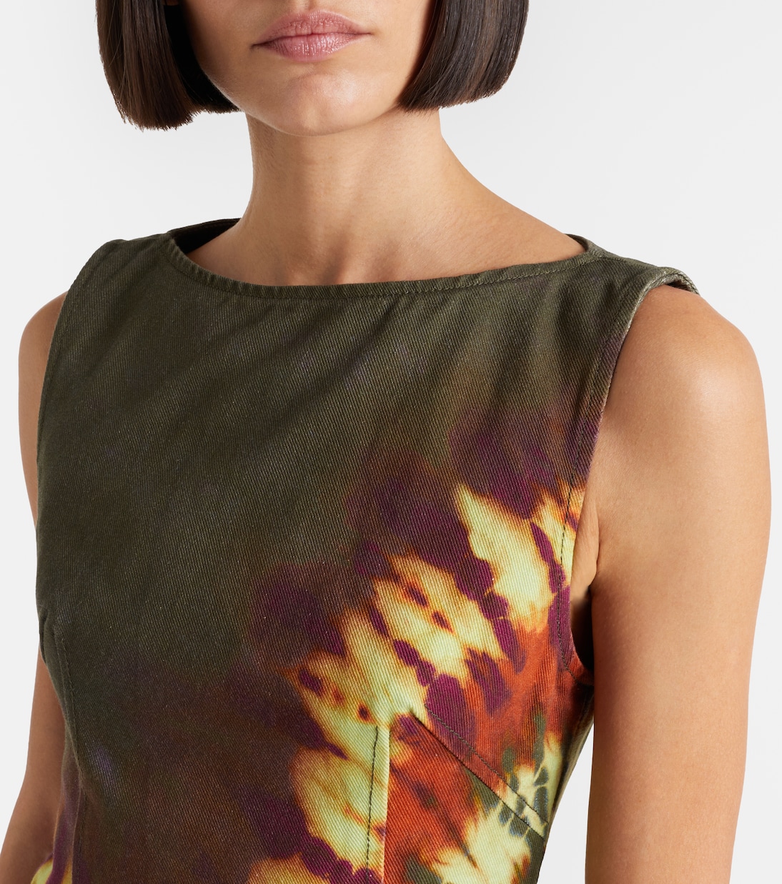 Minikleid Marilyn aus Denim | Alémais