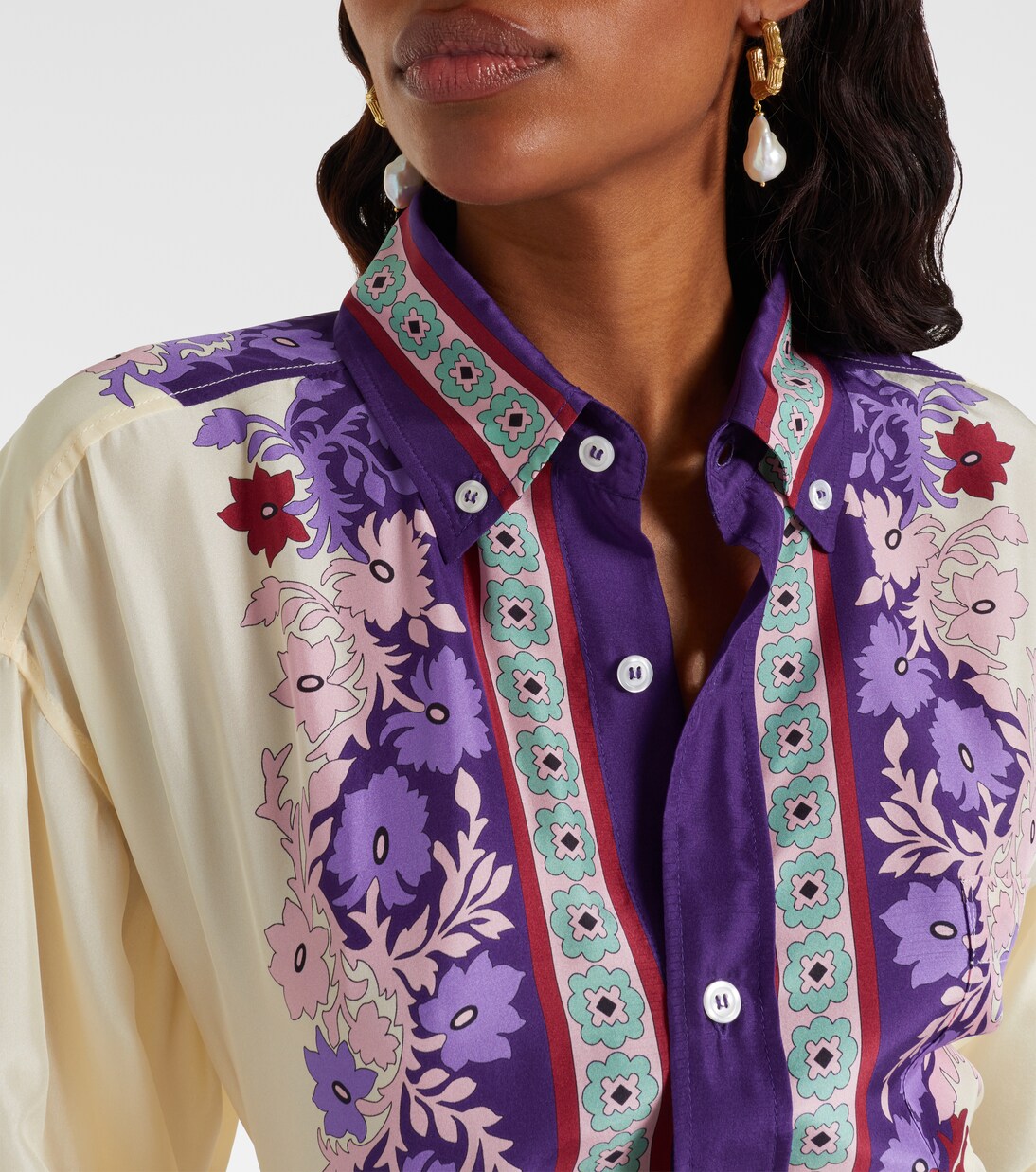 Better Than Your Boyfriend silk shirt | La DoubleJ